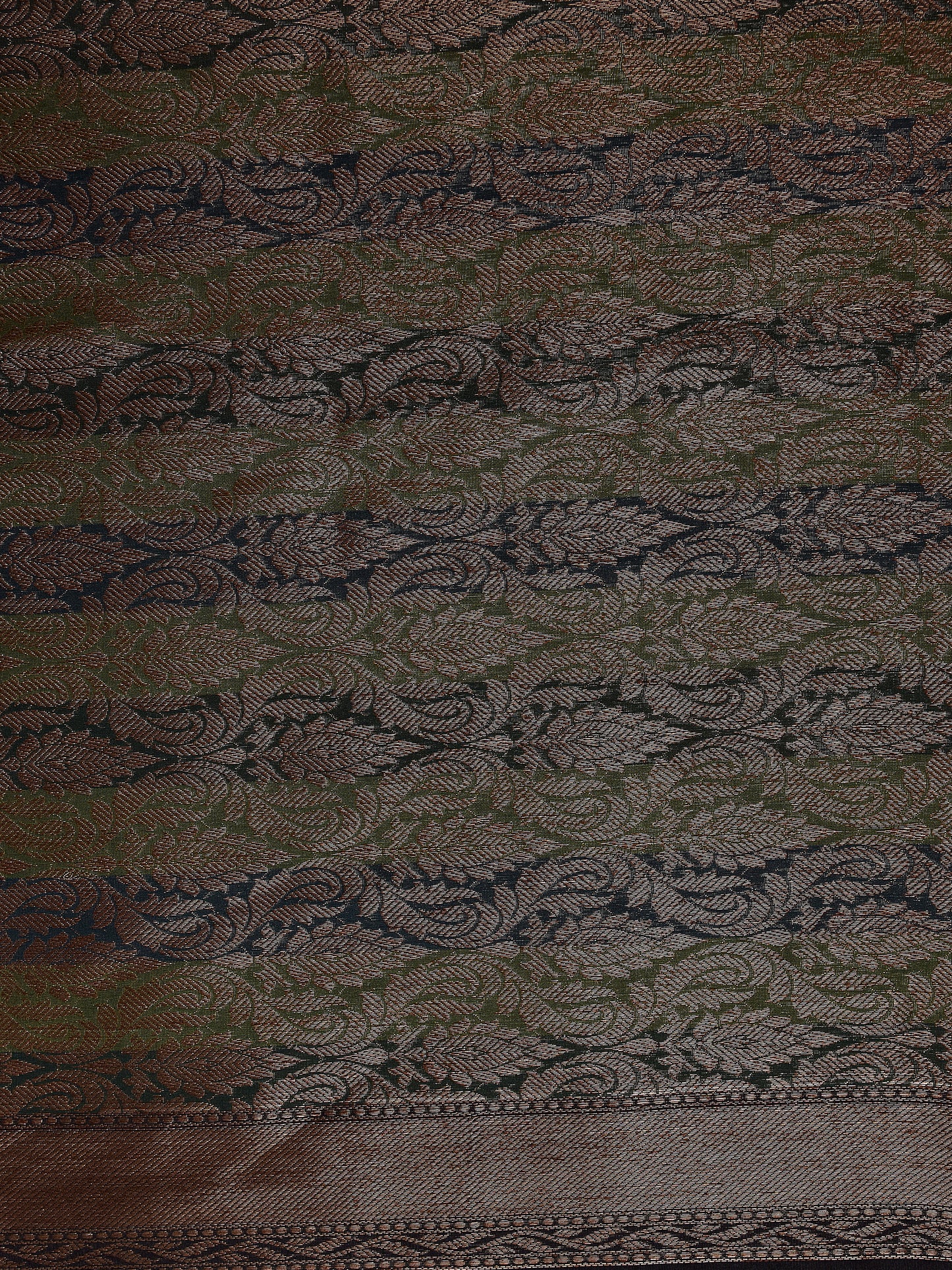 Multicoloured Cotton Silk Banarasi Saree