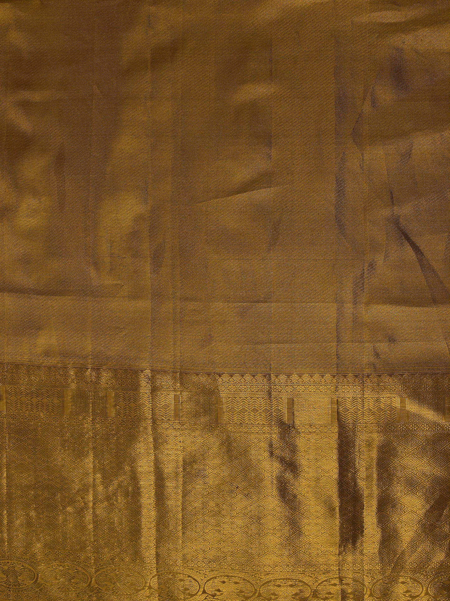 Gold Silk Kanjeevaram Saree