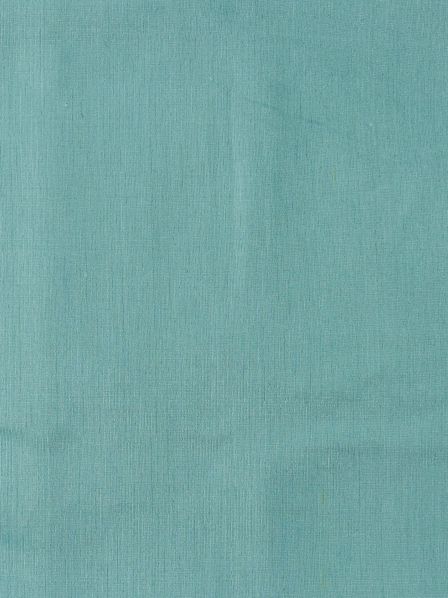 Blue Net Dress Material