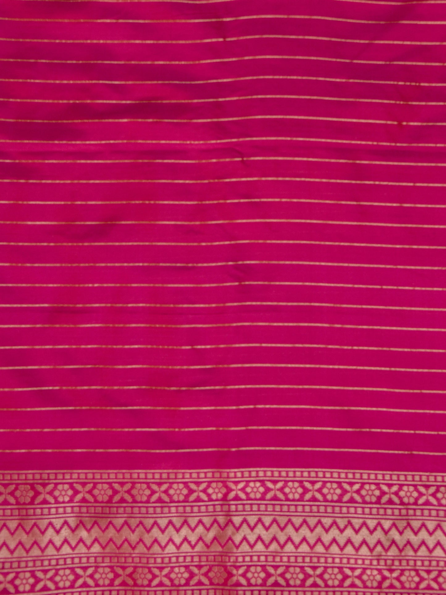 Pink Silk Banarasi Saree