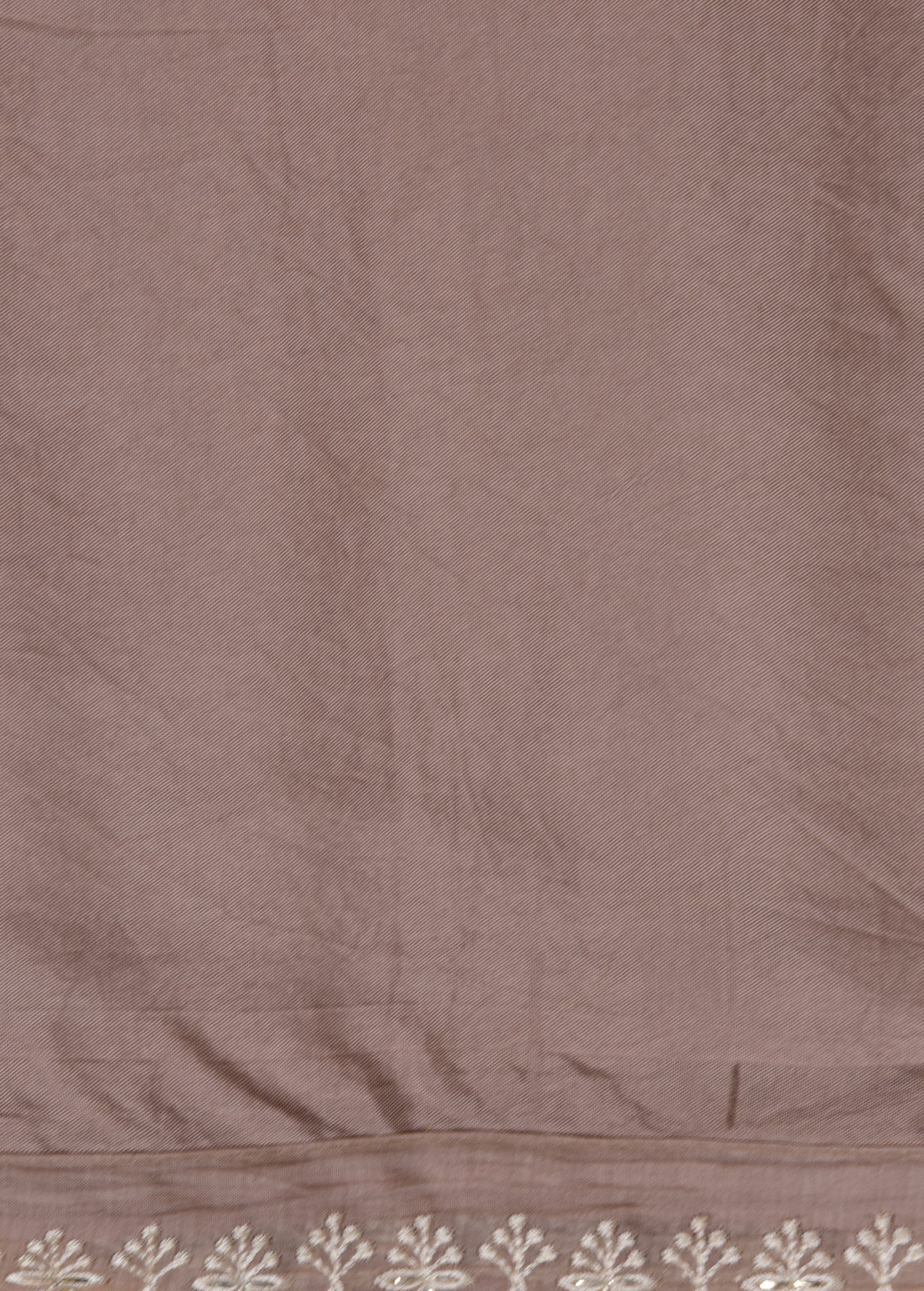 Beige Mul Chanderi Dress Material - Image 4 | Greenways Delhi