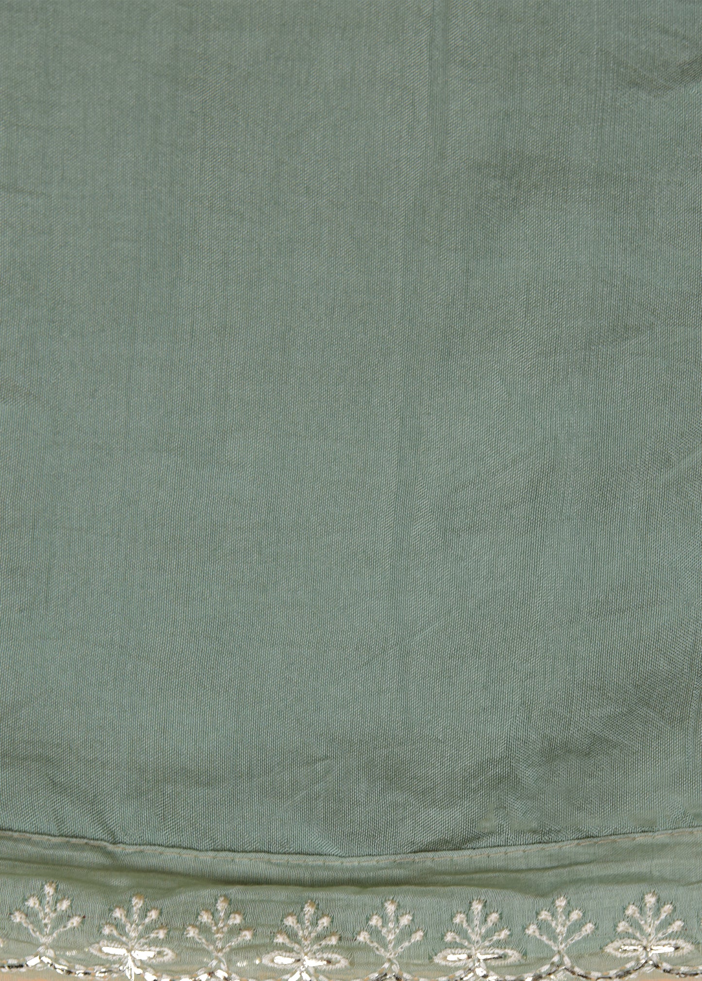 Green Mul Chanderi Dress Material - Image 4 | Greenways Delhi