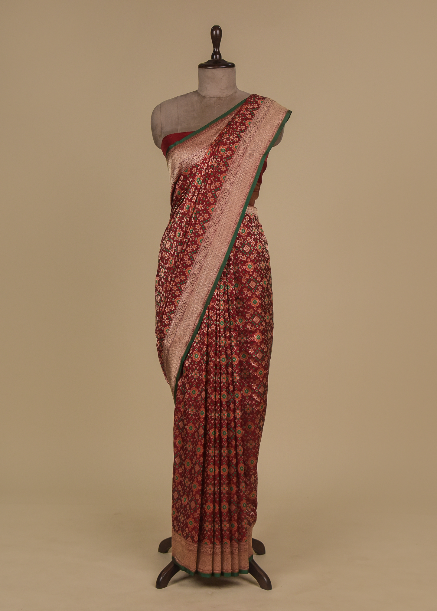 Red Silk Patola Saree