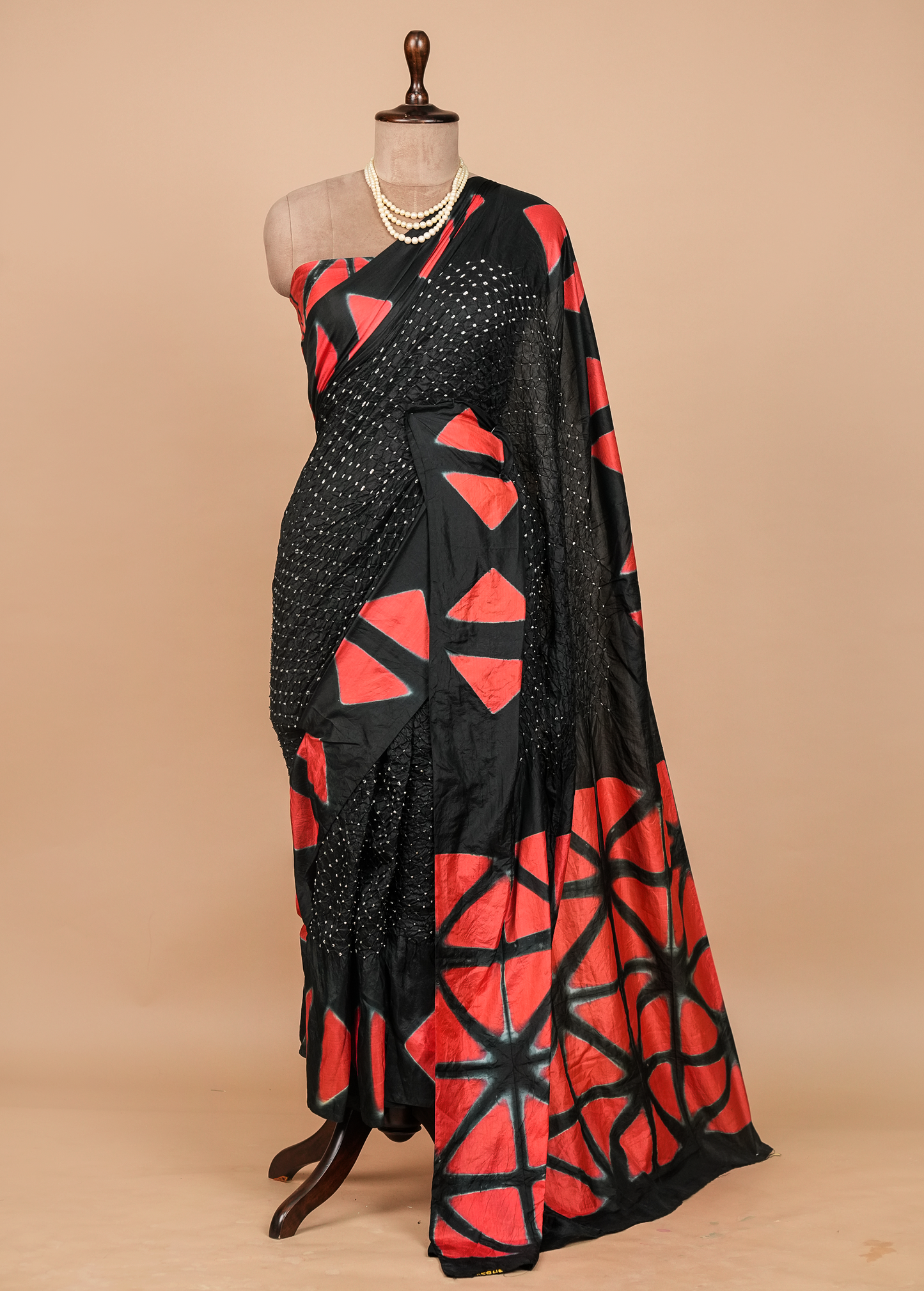 Black Gajji Silk Banarasi Saree