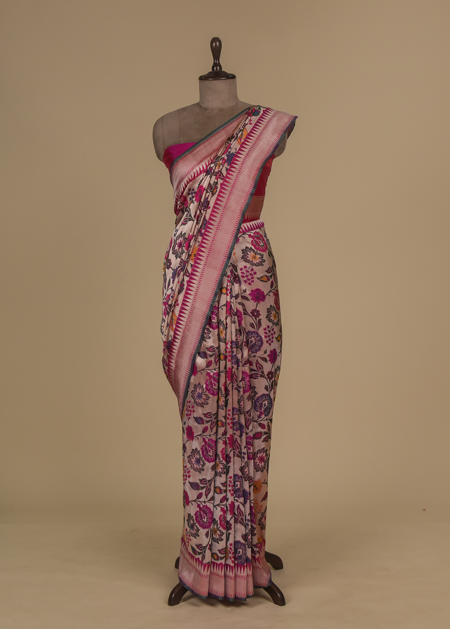 Gold Silk Banarasi Saree