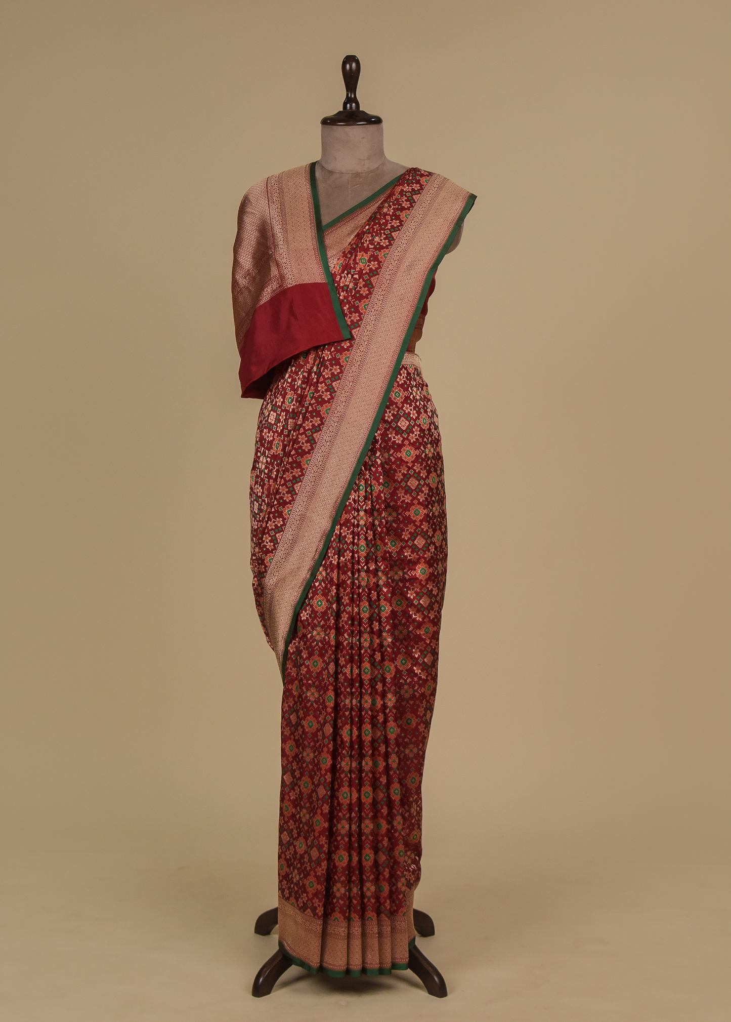 Red Silk Patola Saree