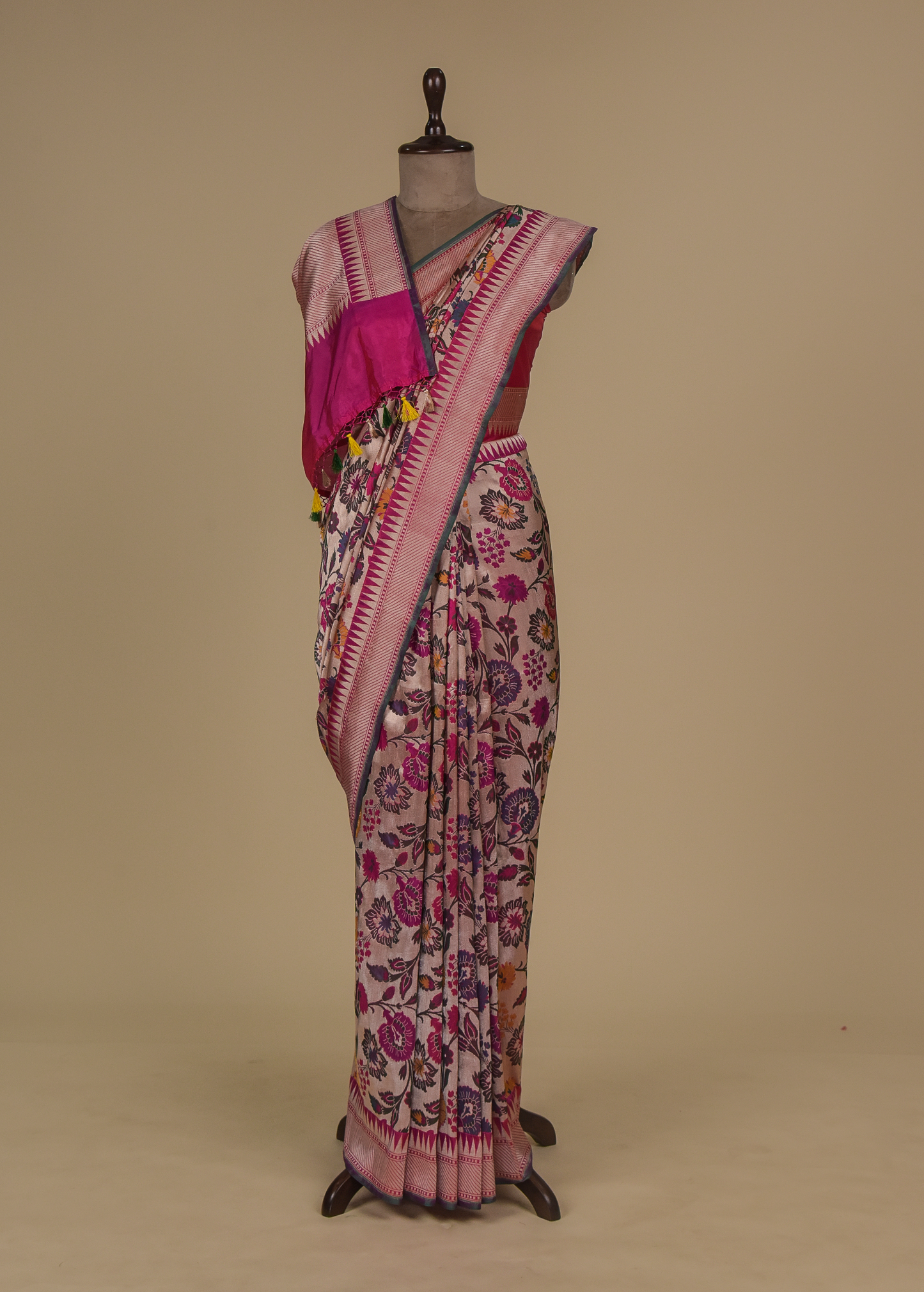 Gold Silk Banarasi Saree