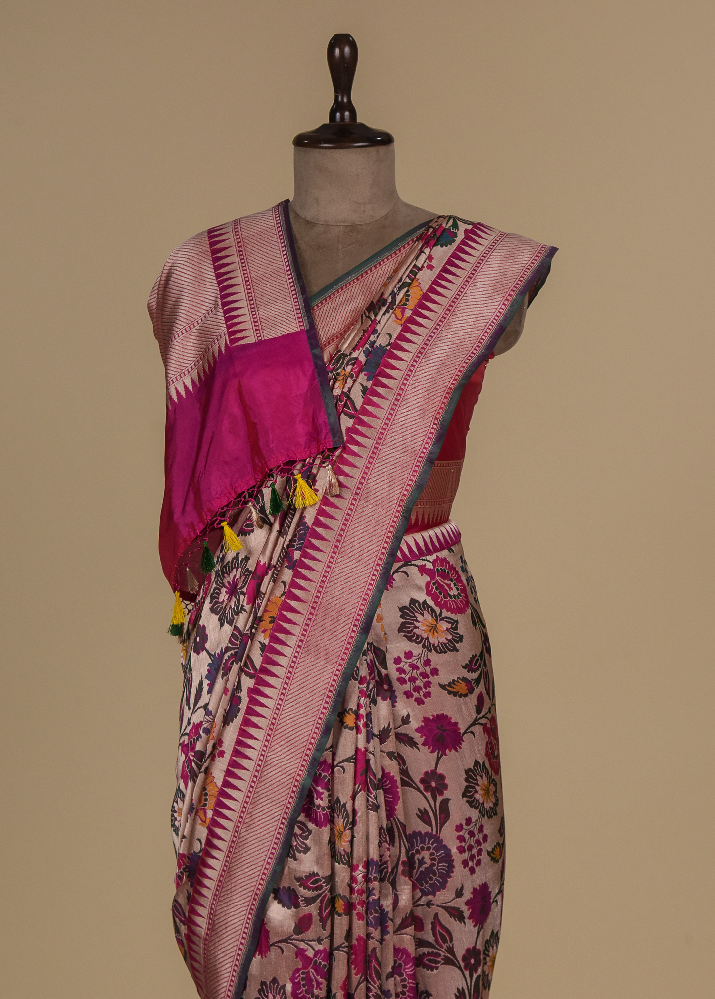 Gold Silk Banarasi Saree