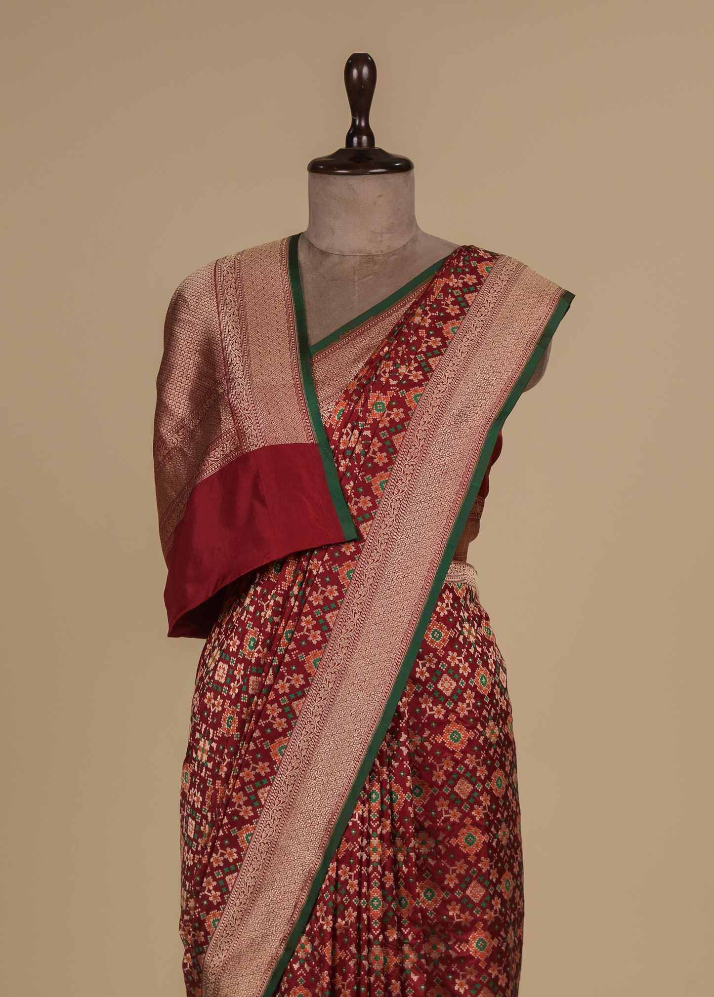Red Silk Patola Saree