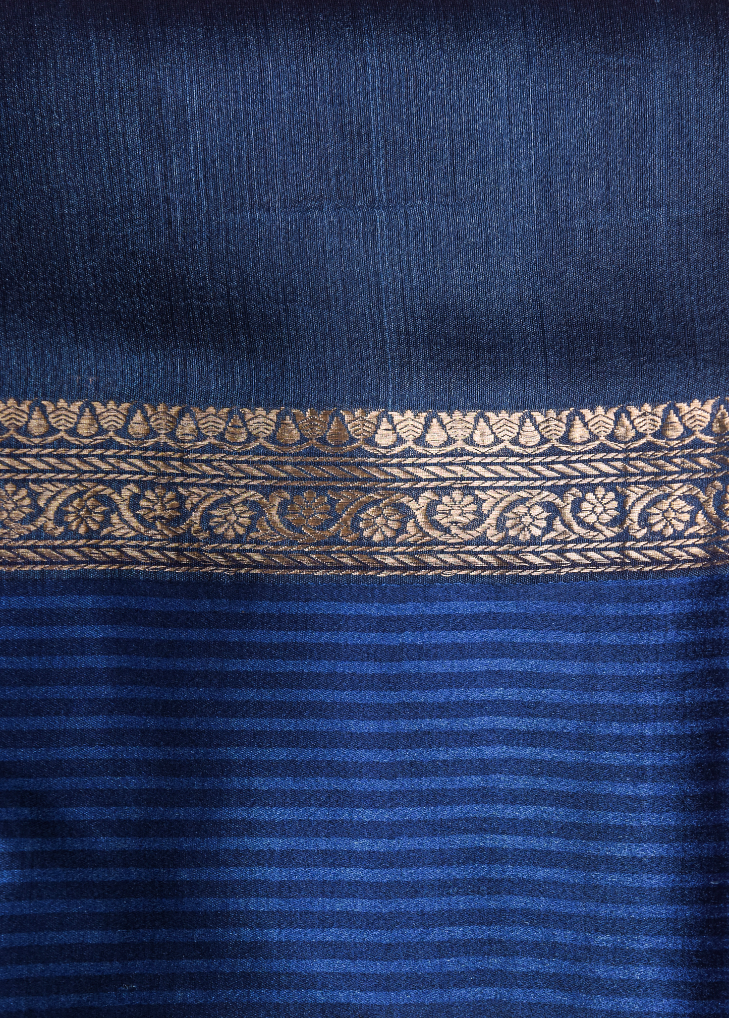 Multicoloured Tussar Printed Saree