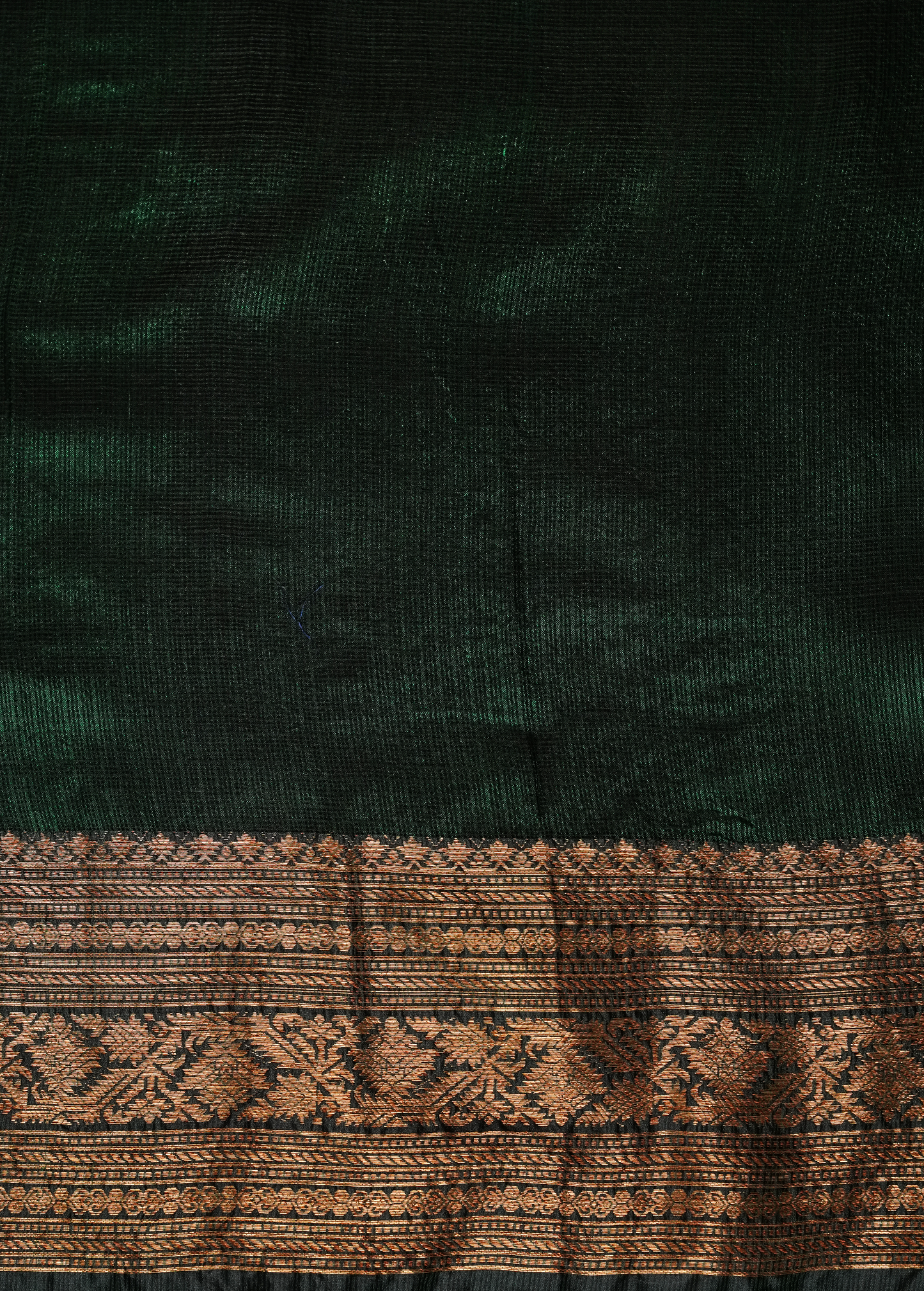 Green Kota Cotton Saree