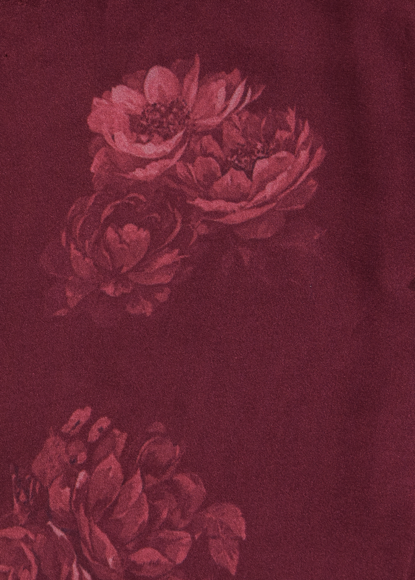 Green Satin Printed Saree