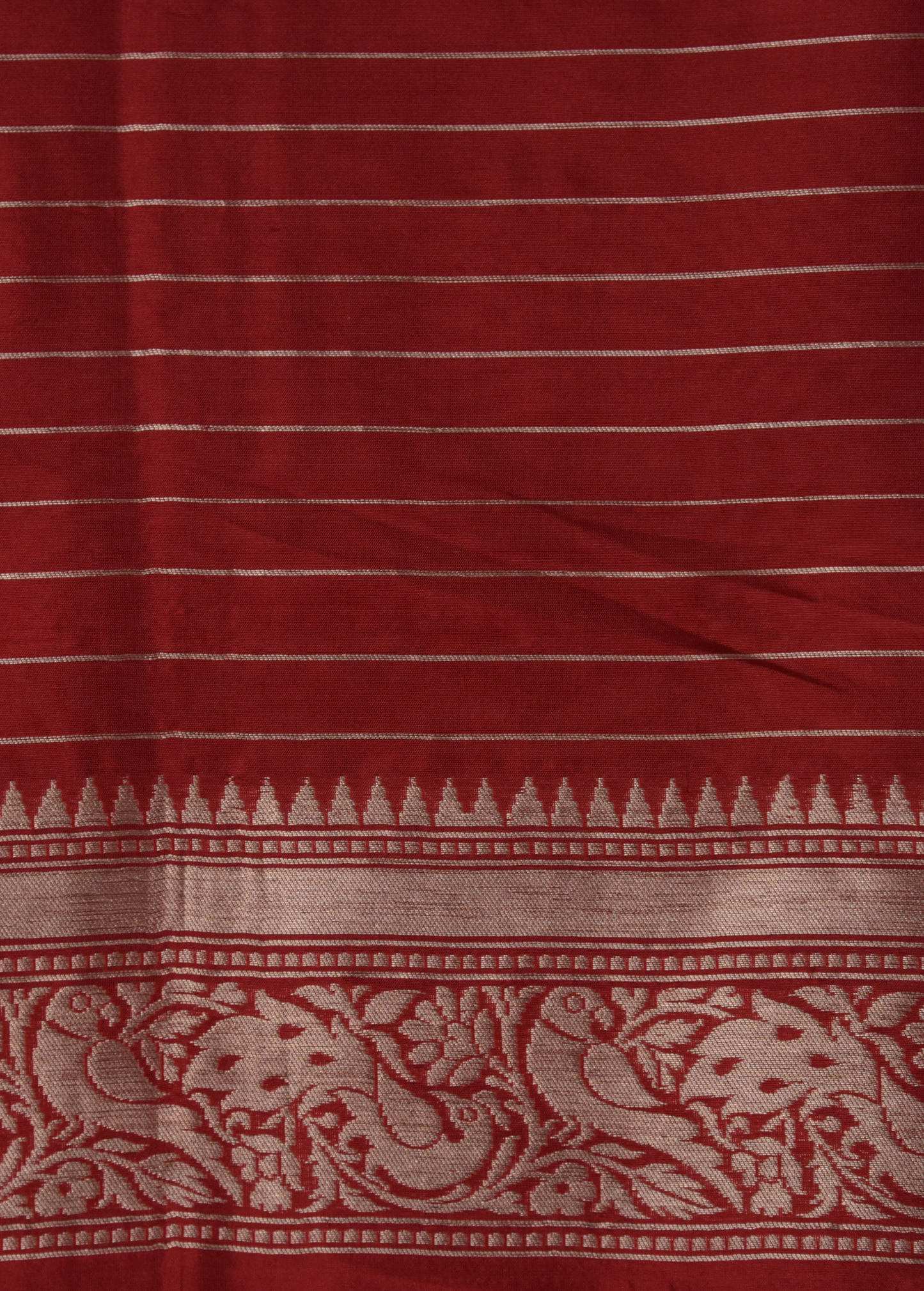 Multicoloured Silk Banarasi Saree