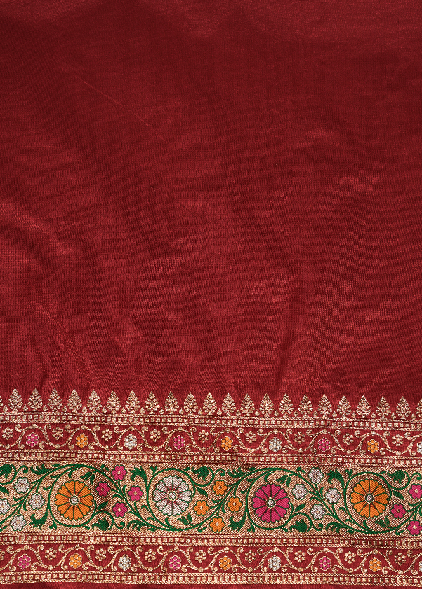 Purple Art Silk Patola Saree