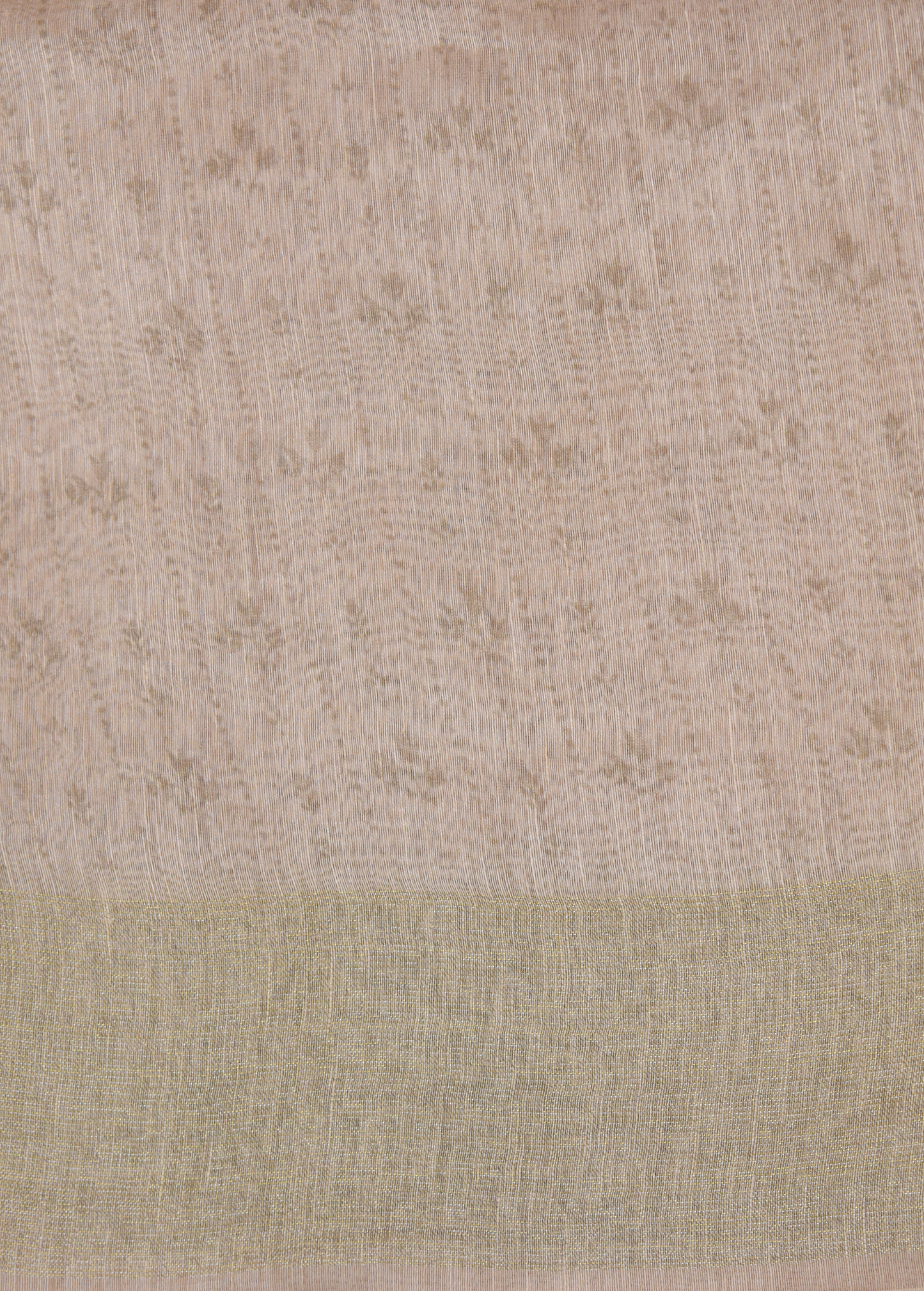 White Linen Embroidered Saree