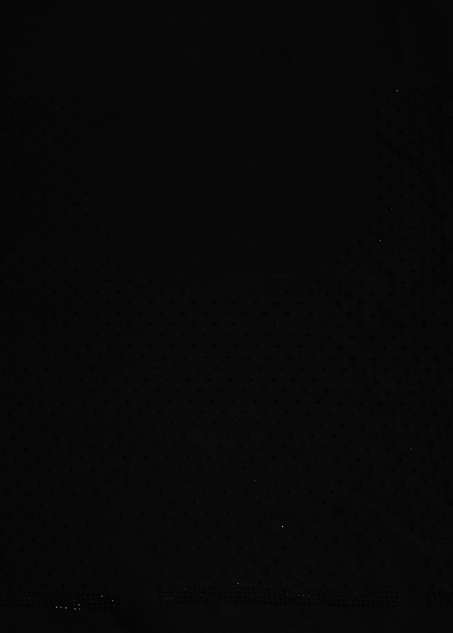 Black Satin Embroidered Saree