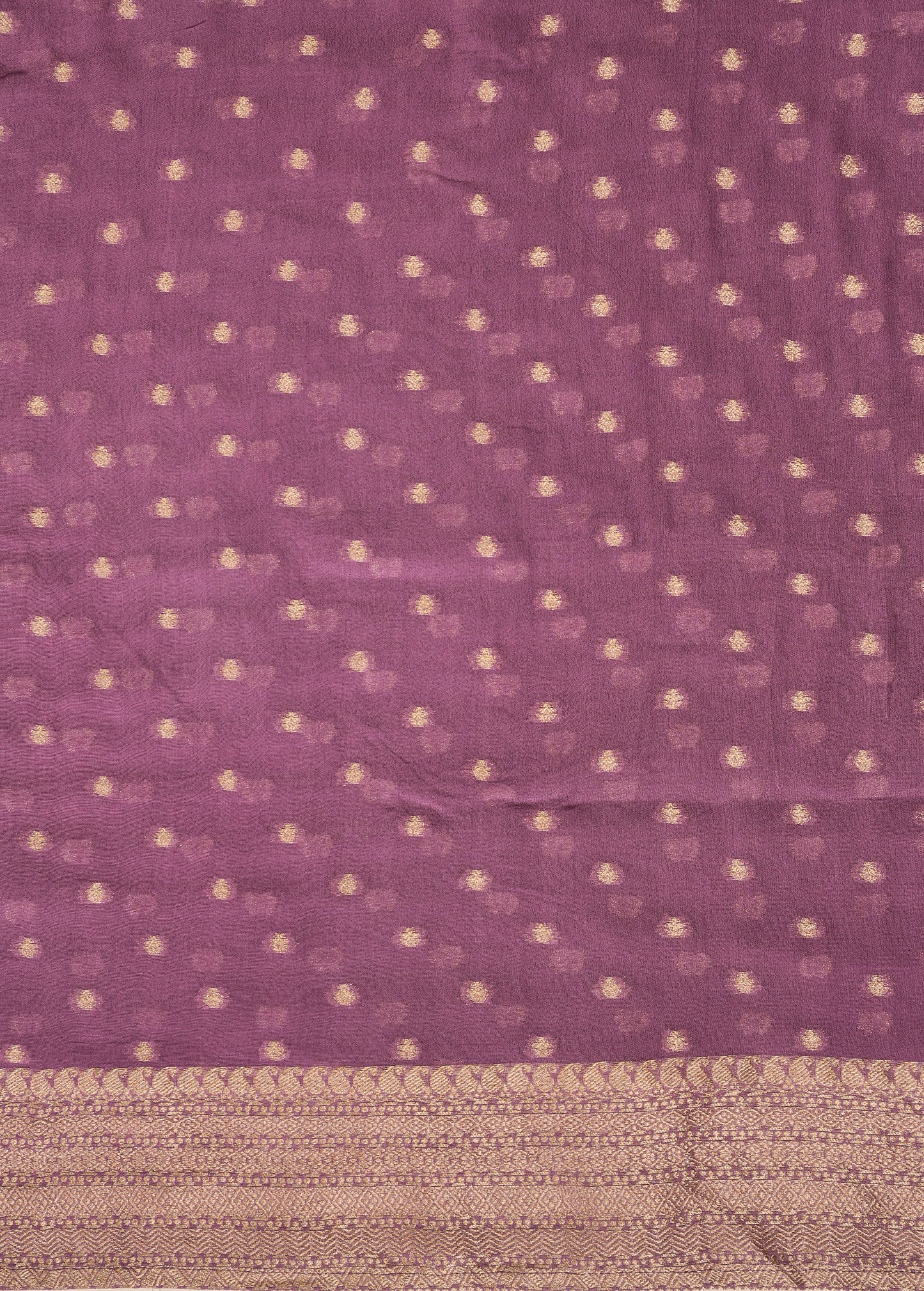 Pink Art Georgette Banarasi Saree