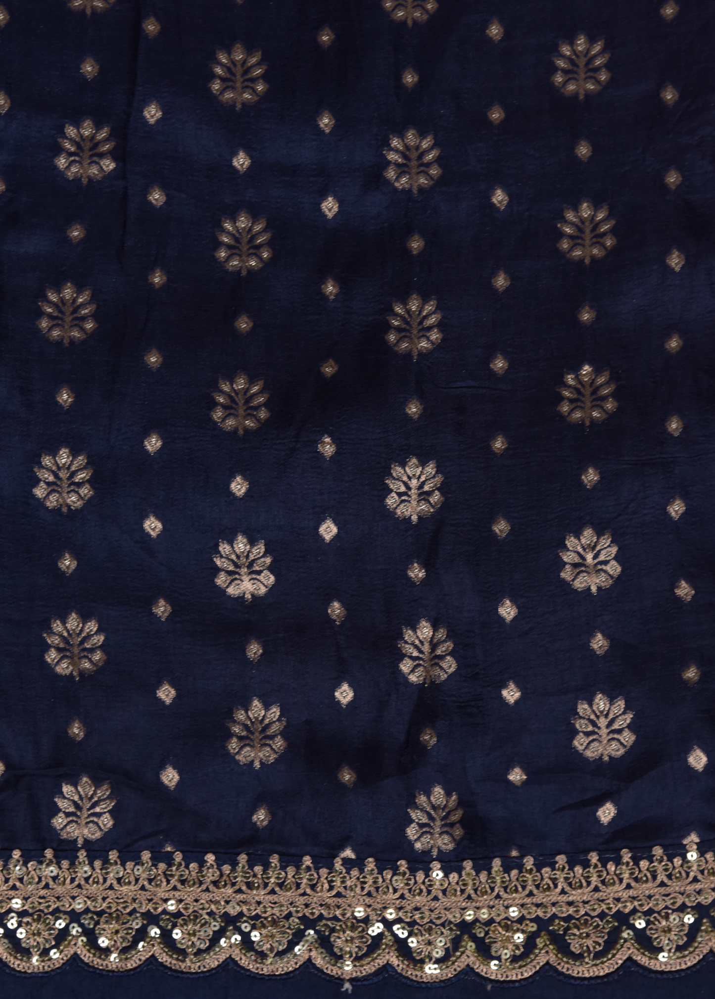 Blue Georgette Banarasi Saree