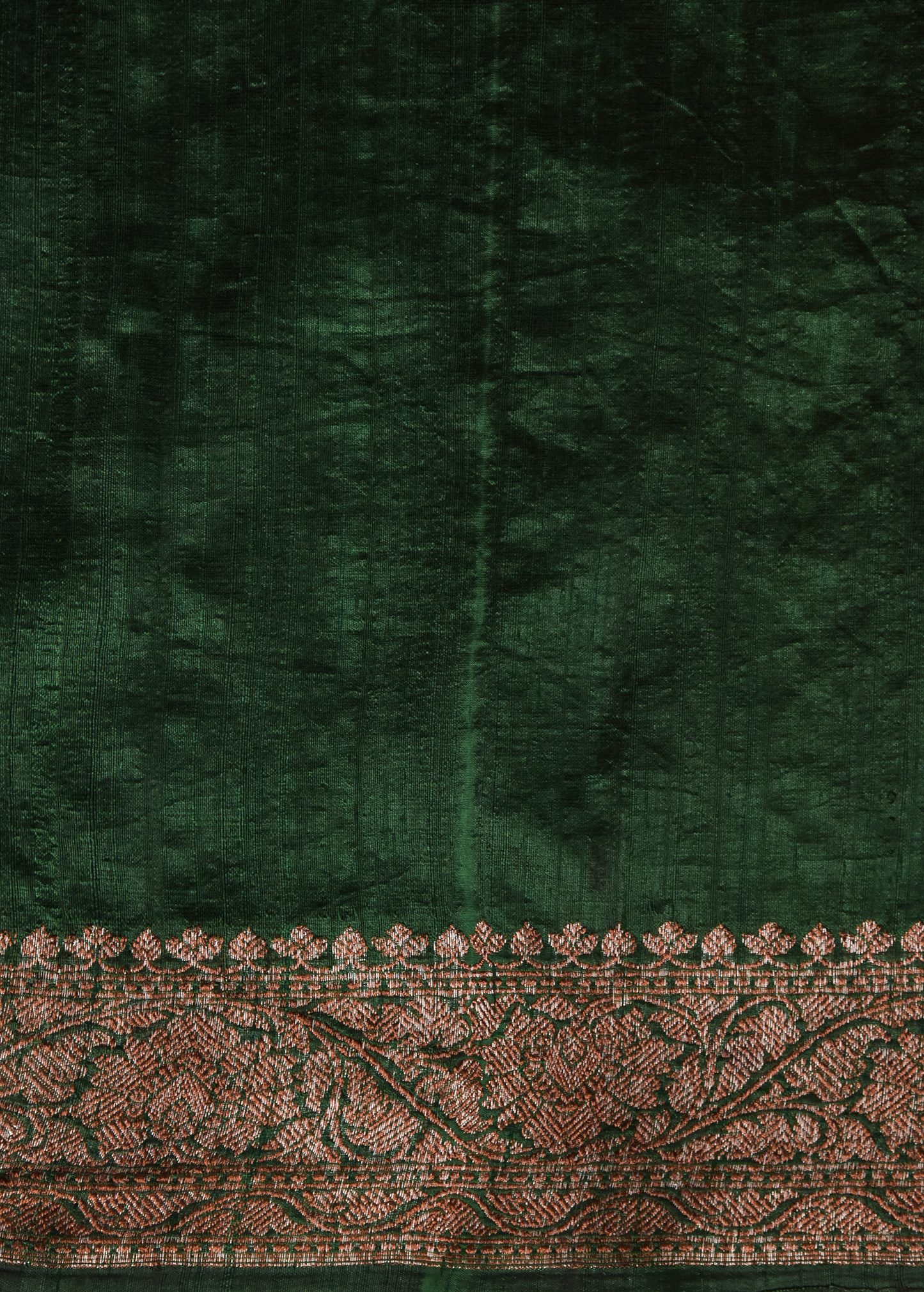 Red Tussar Silk Banarasi Saree