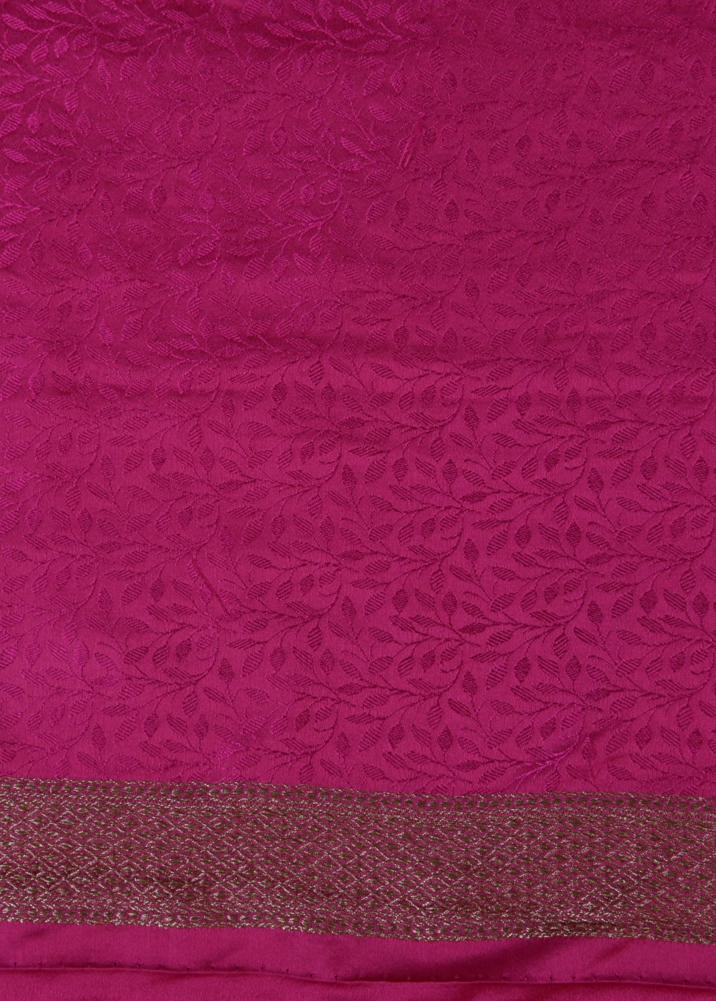 Rust Art Silk Banarasi Saree