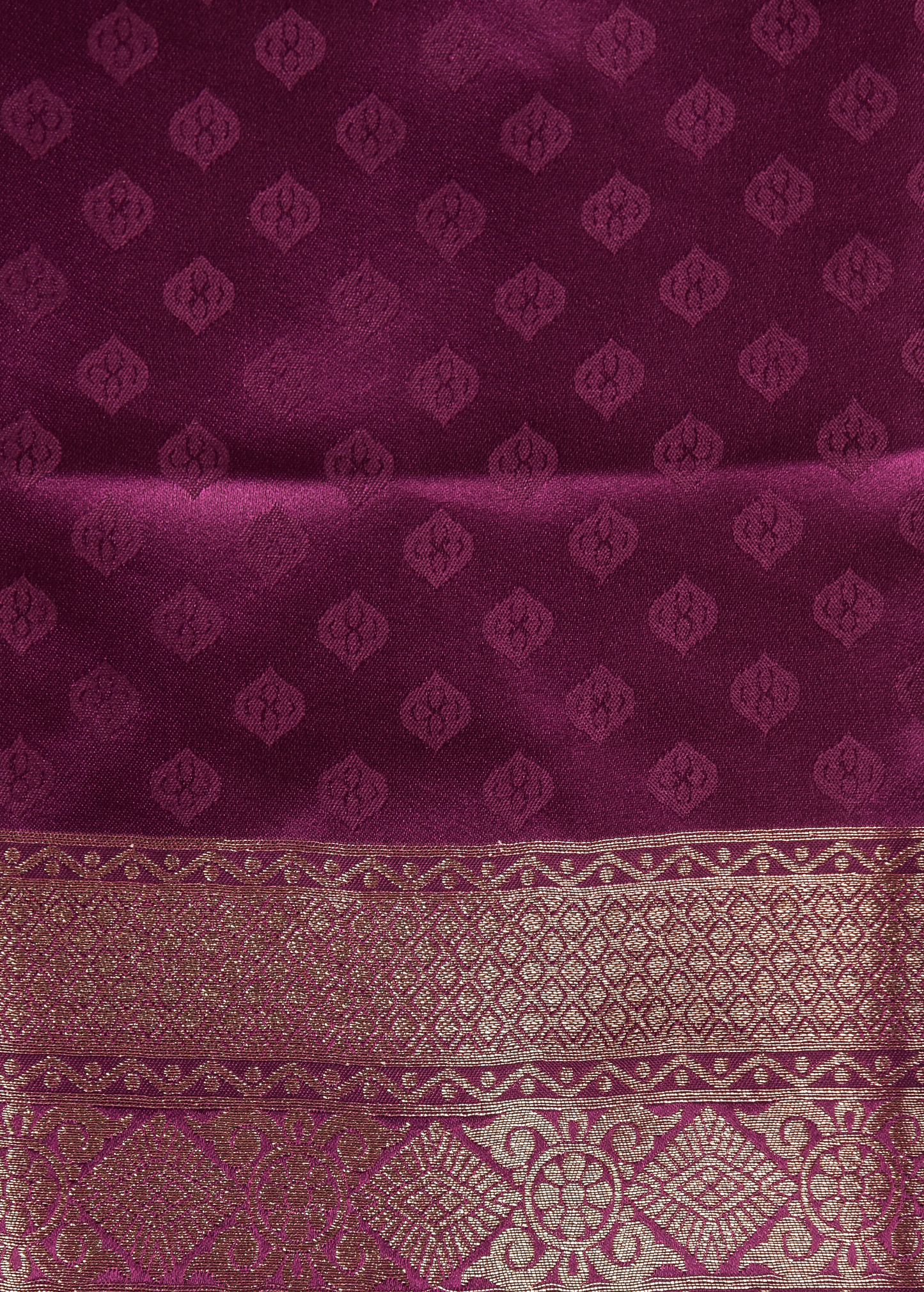 Wine Art Silk Kanjeevaram Saree