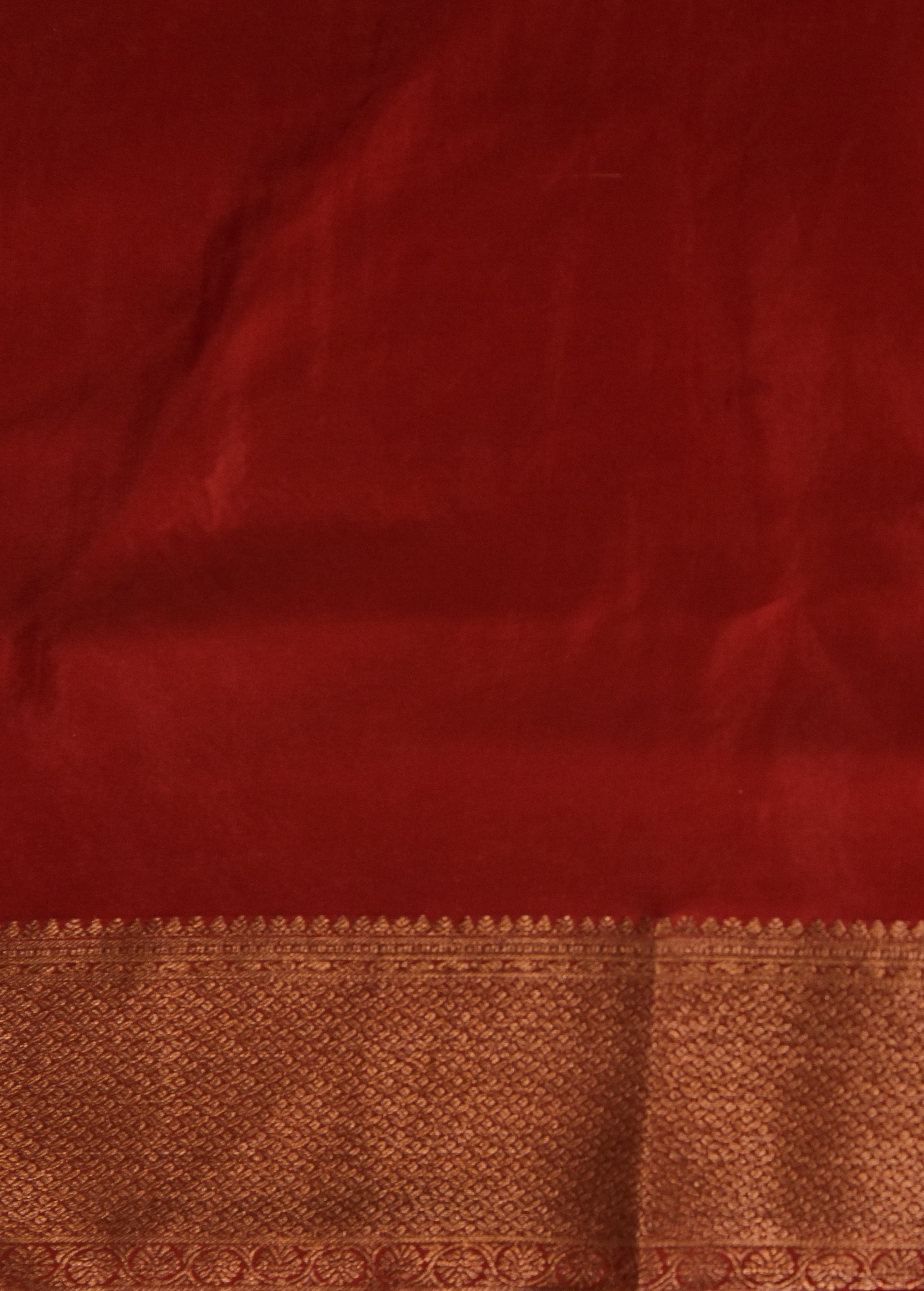 Cream Crepe Banarasi Saree