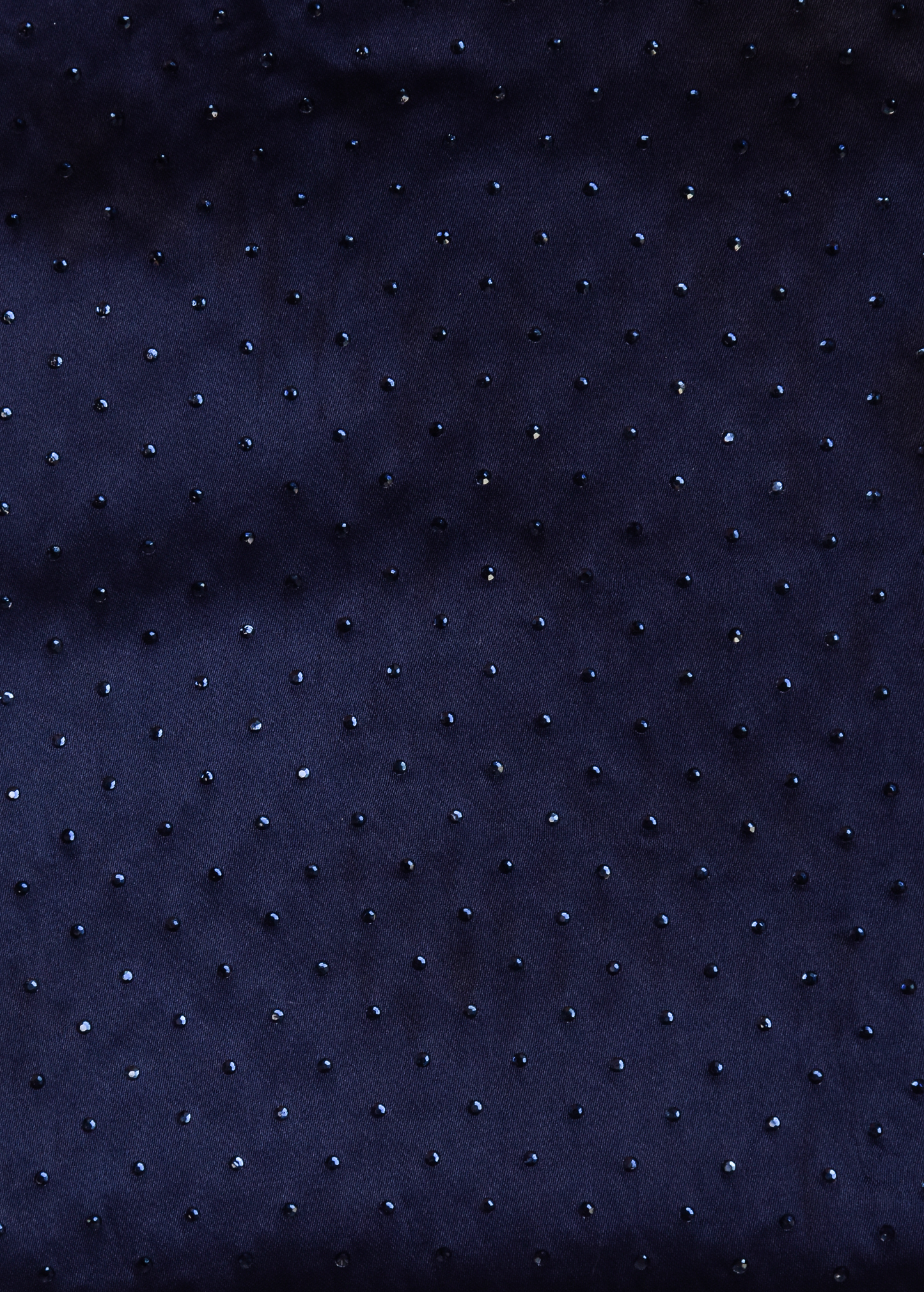 Blue Satin Embroidered Saree