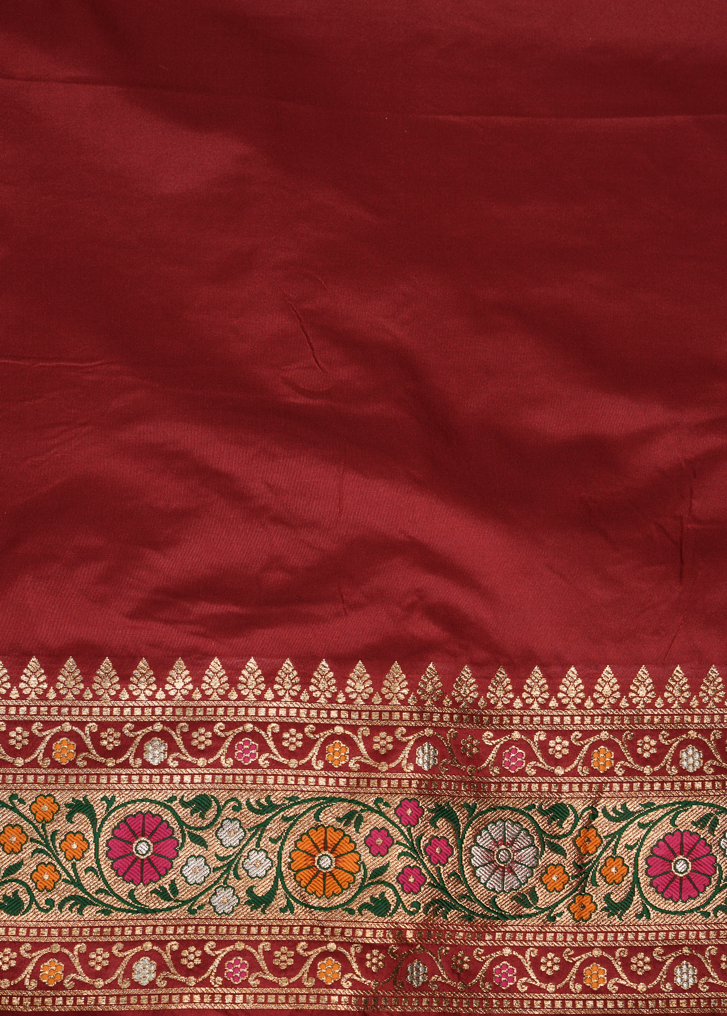 Green Art Silk Patola Saree