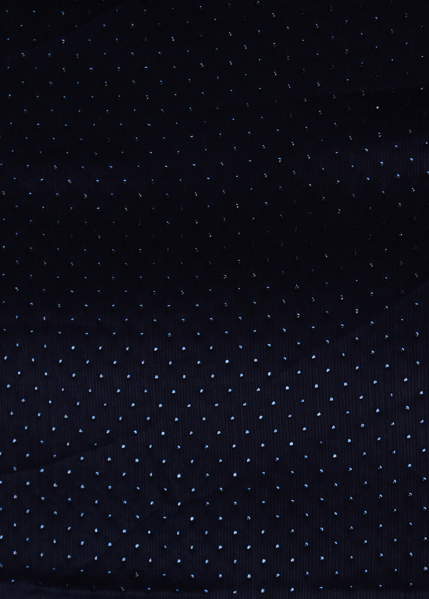 Blue Chinon Crepe Embroidered Saree