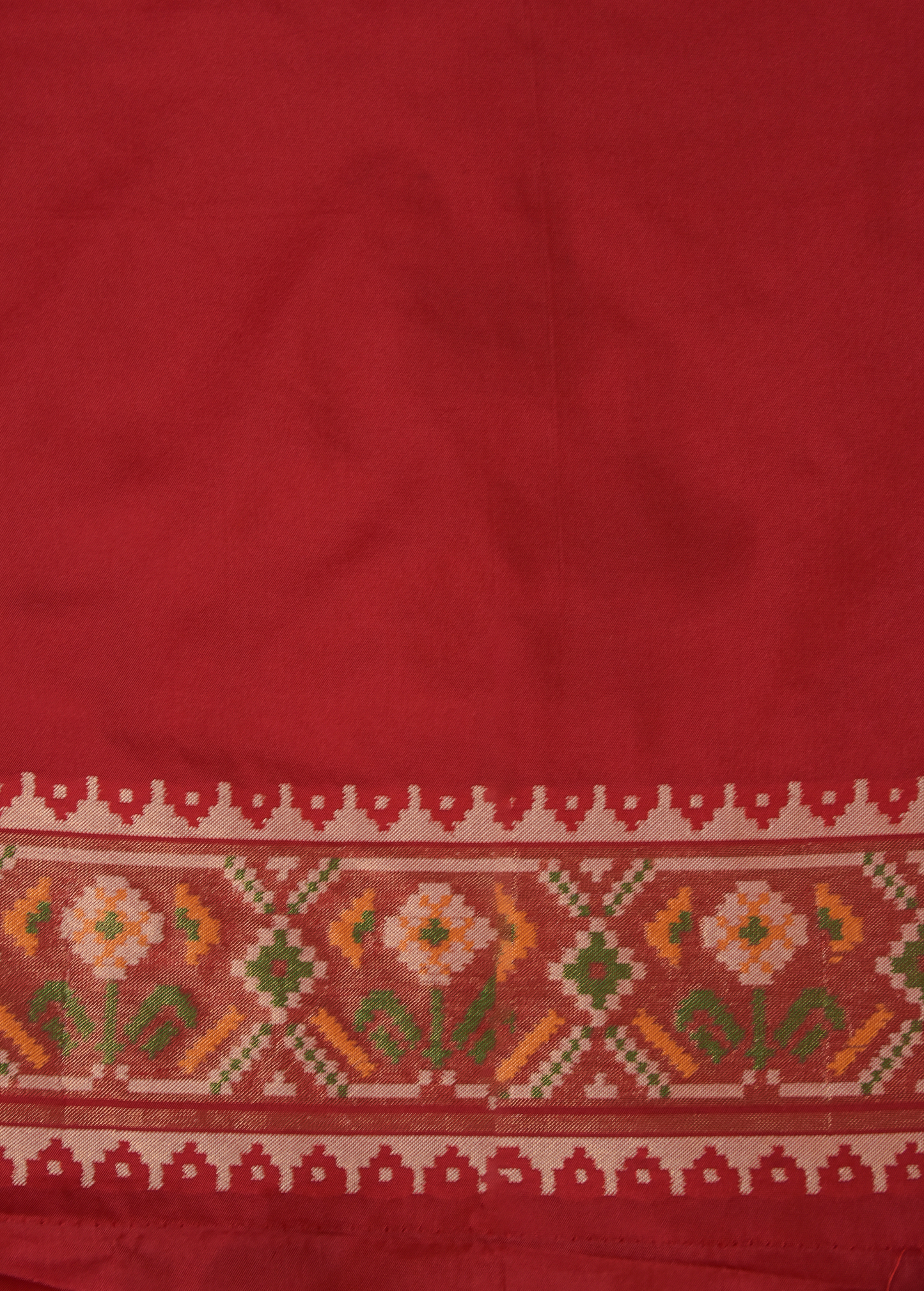 Multicoloured Art Silk Patola Saree