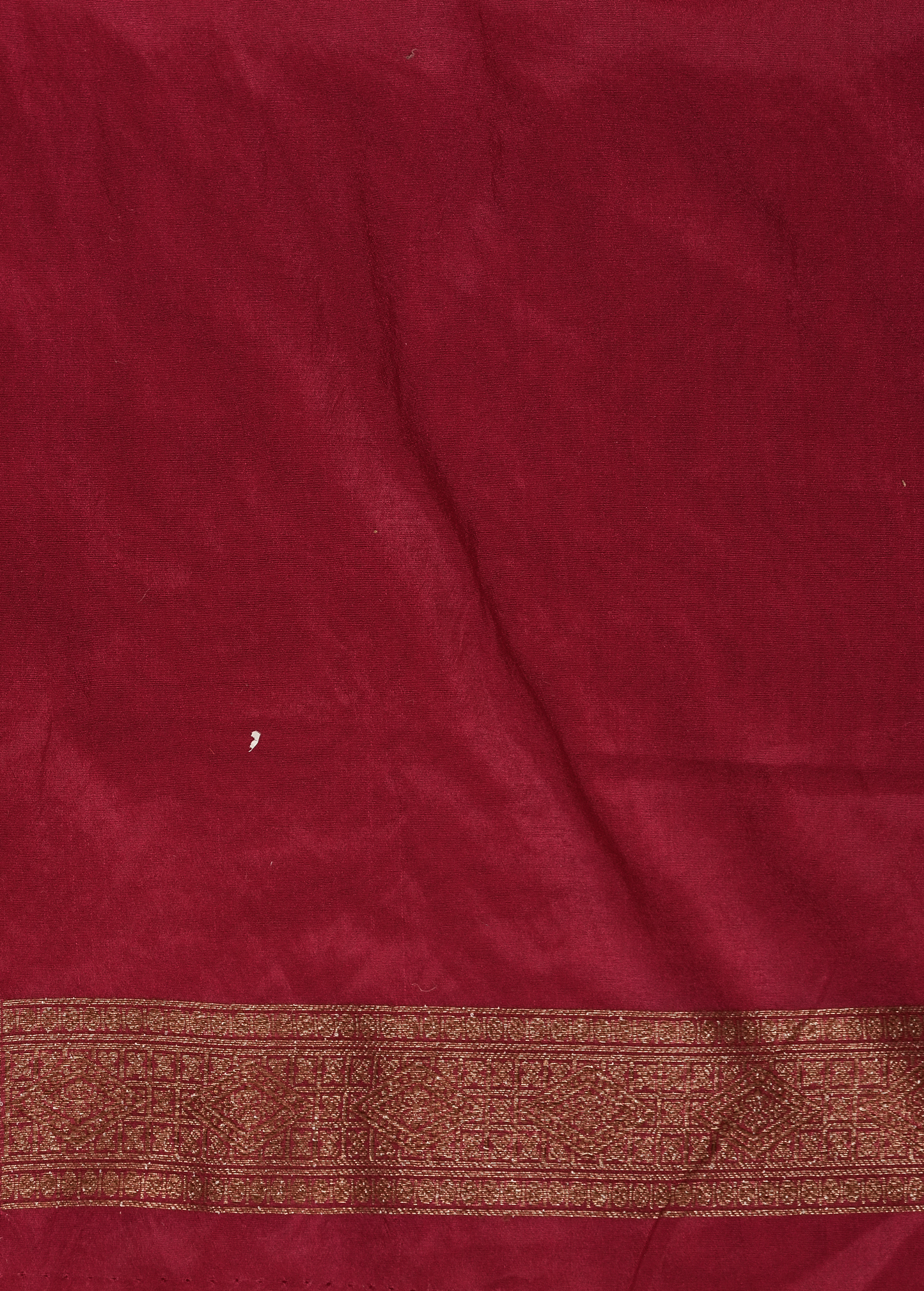 Cream Art Silk Banarasi Saree
