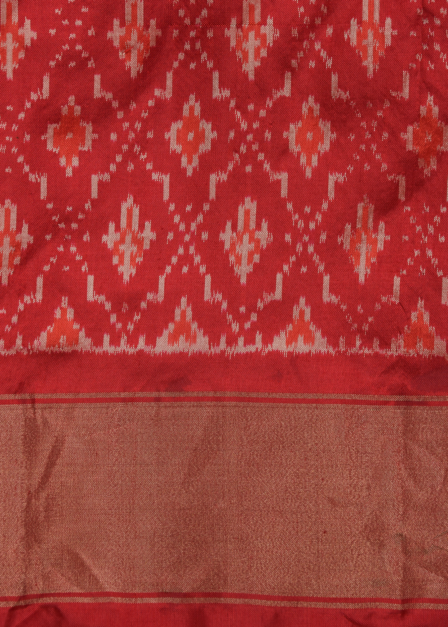 Red Silk Patola Saree