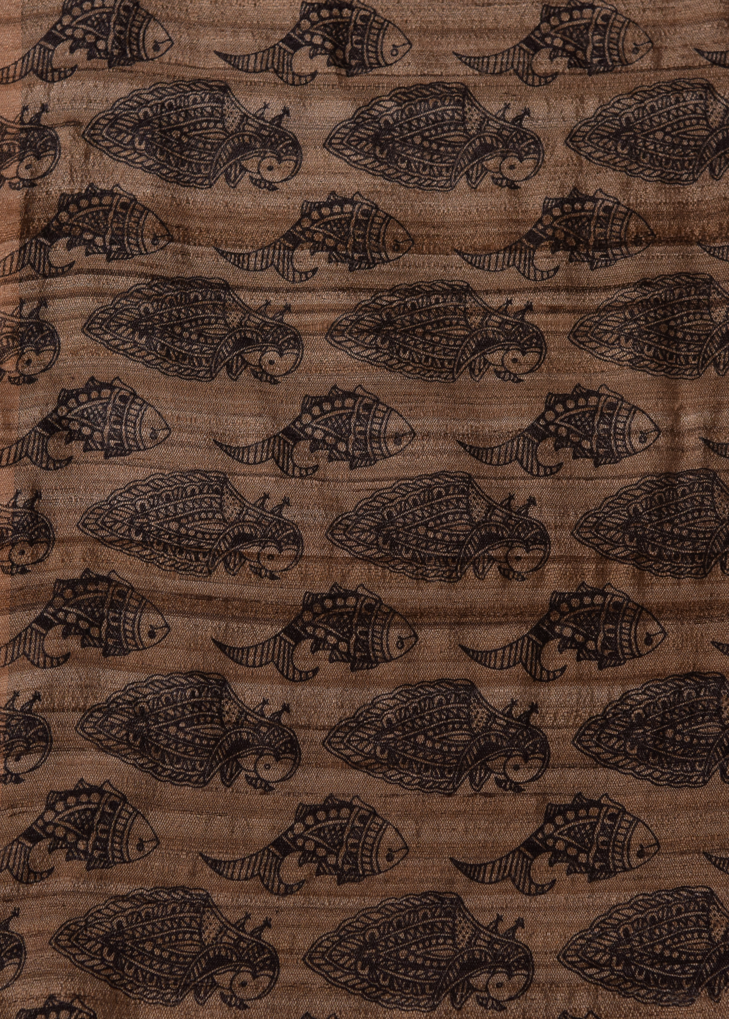 Green Tussar Printed Saree