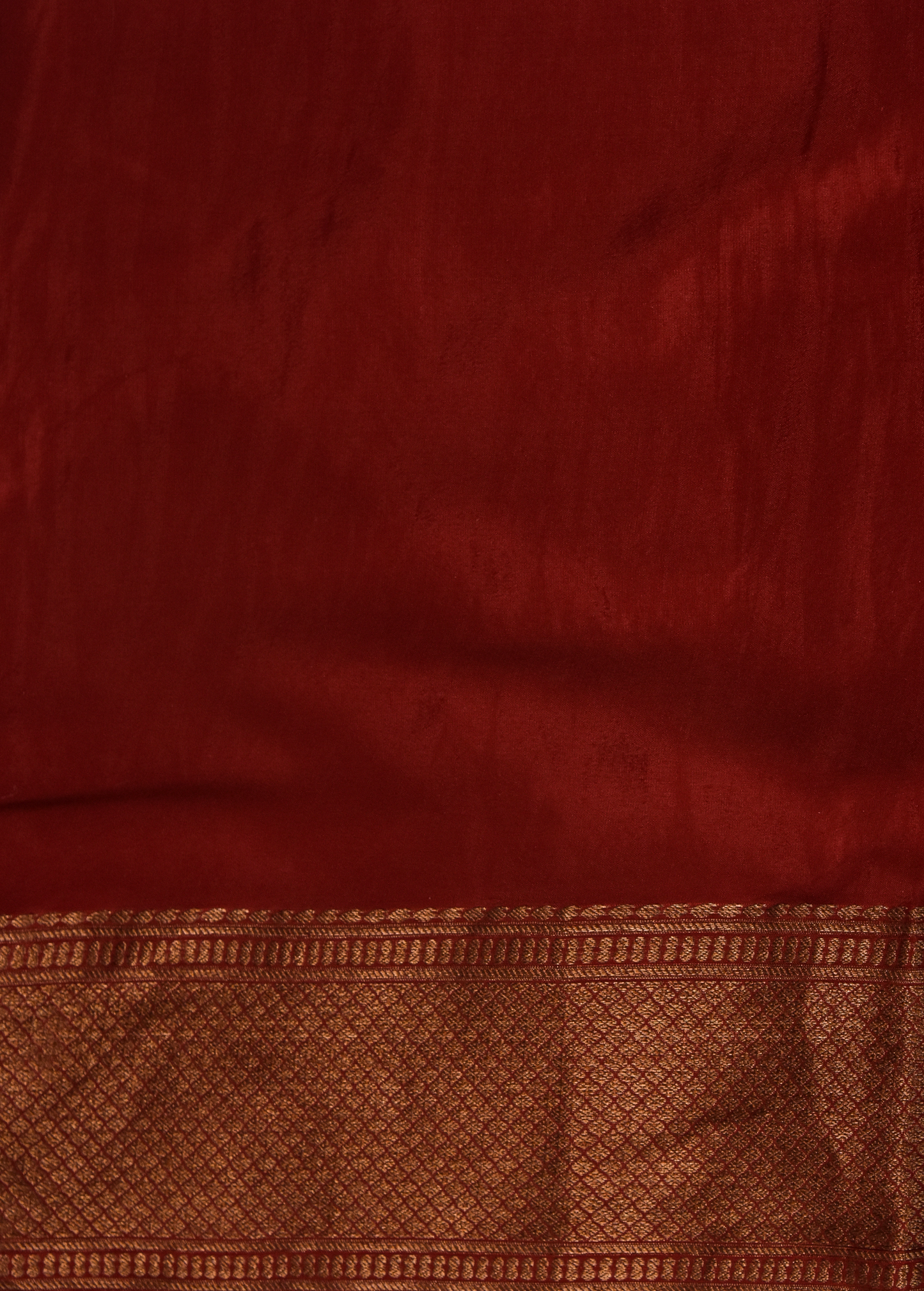 Blue Crepe Banarasi Saree