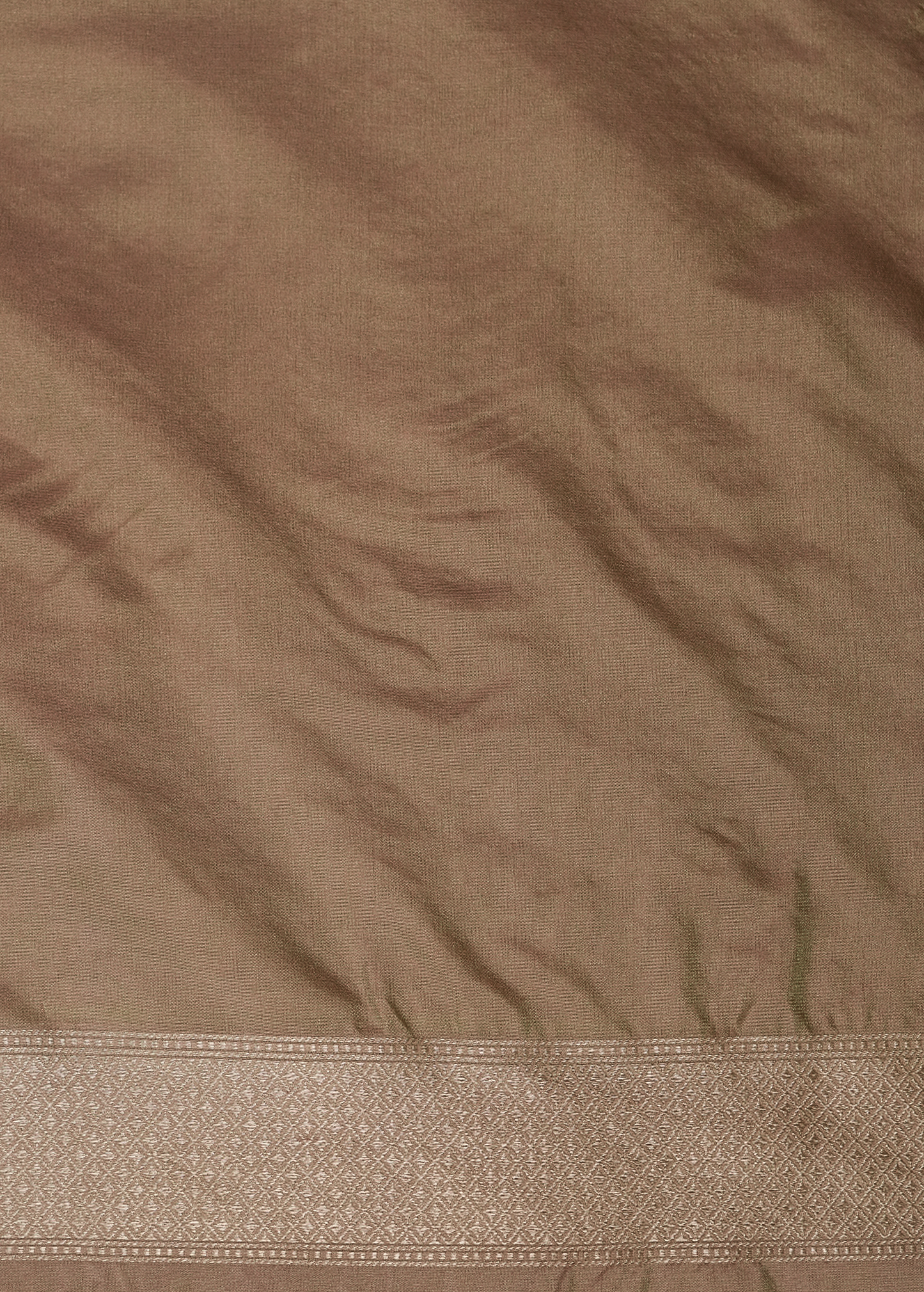 Silver Art Silk Banarasi Saree