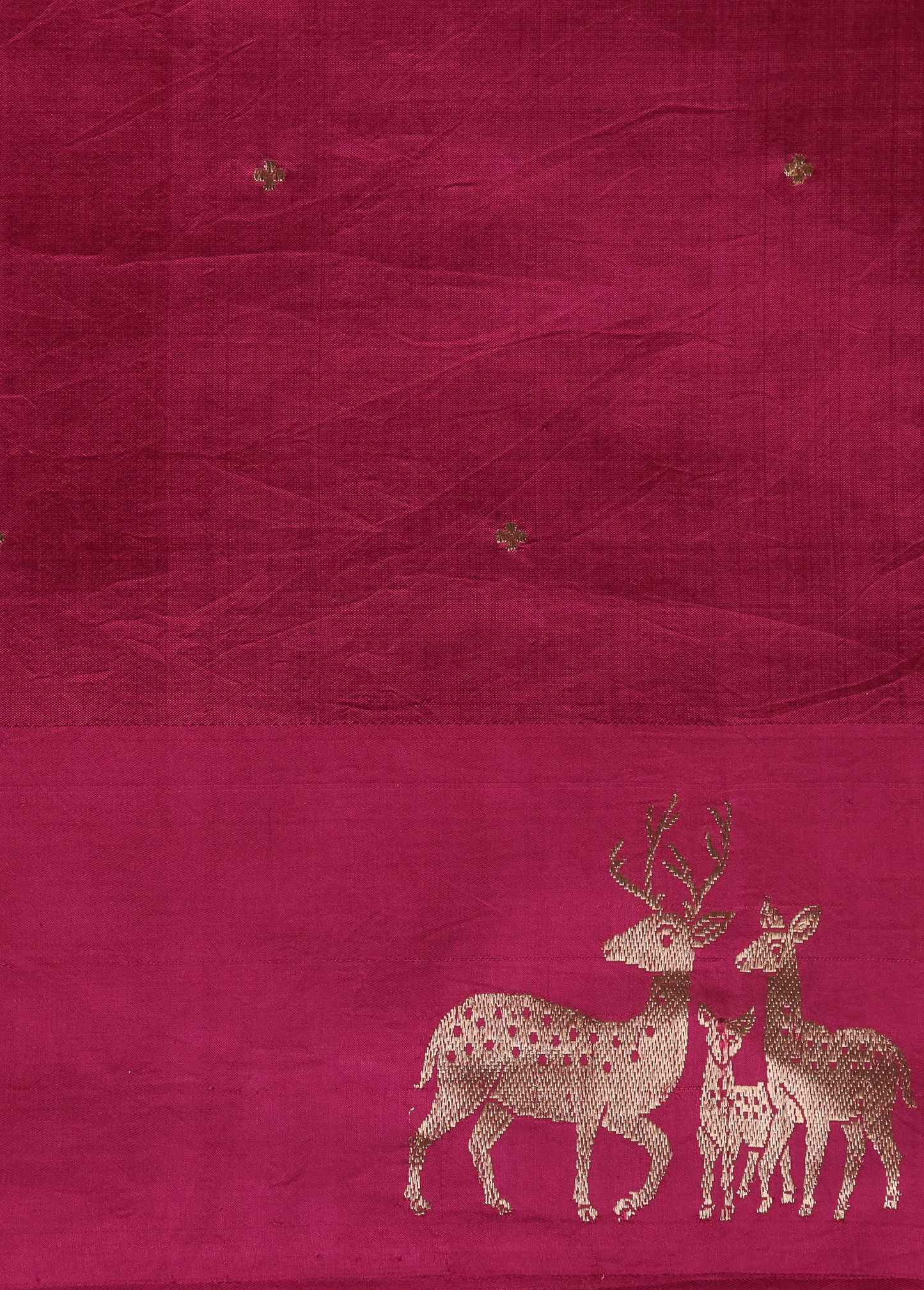 Pink Silk Banarasi Saree