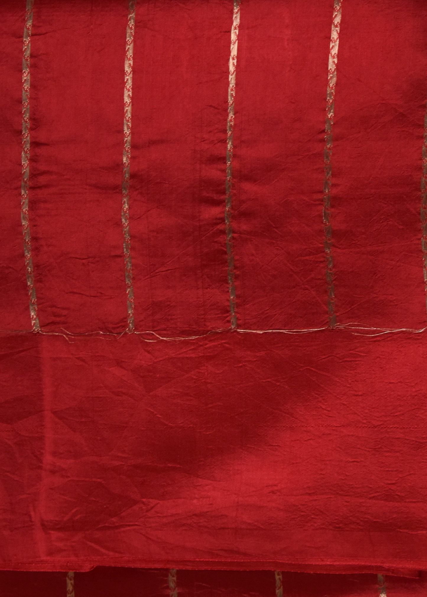 Red Silk Banarasi Saree