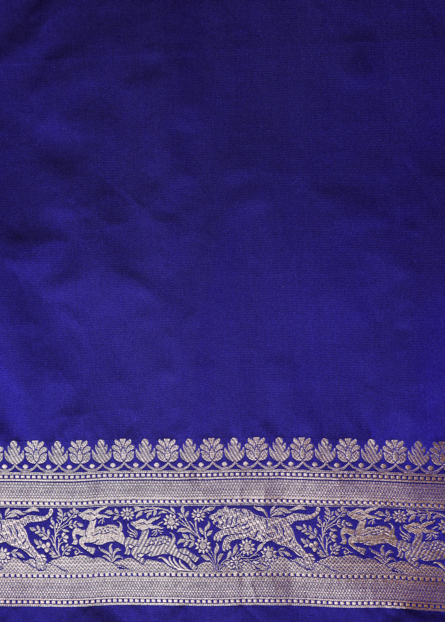 Purple Art Silk Banarasi Saree