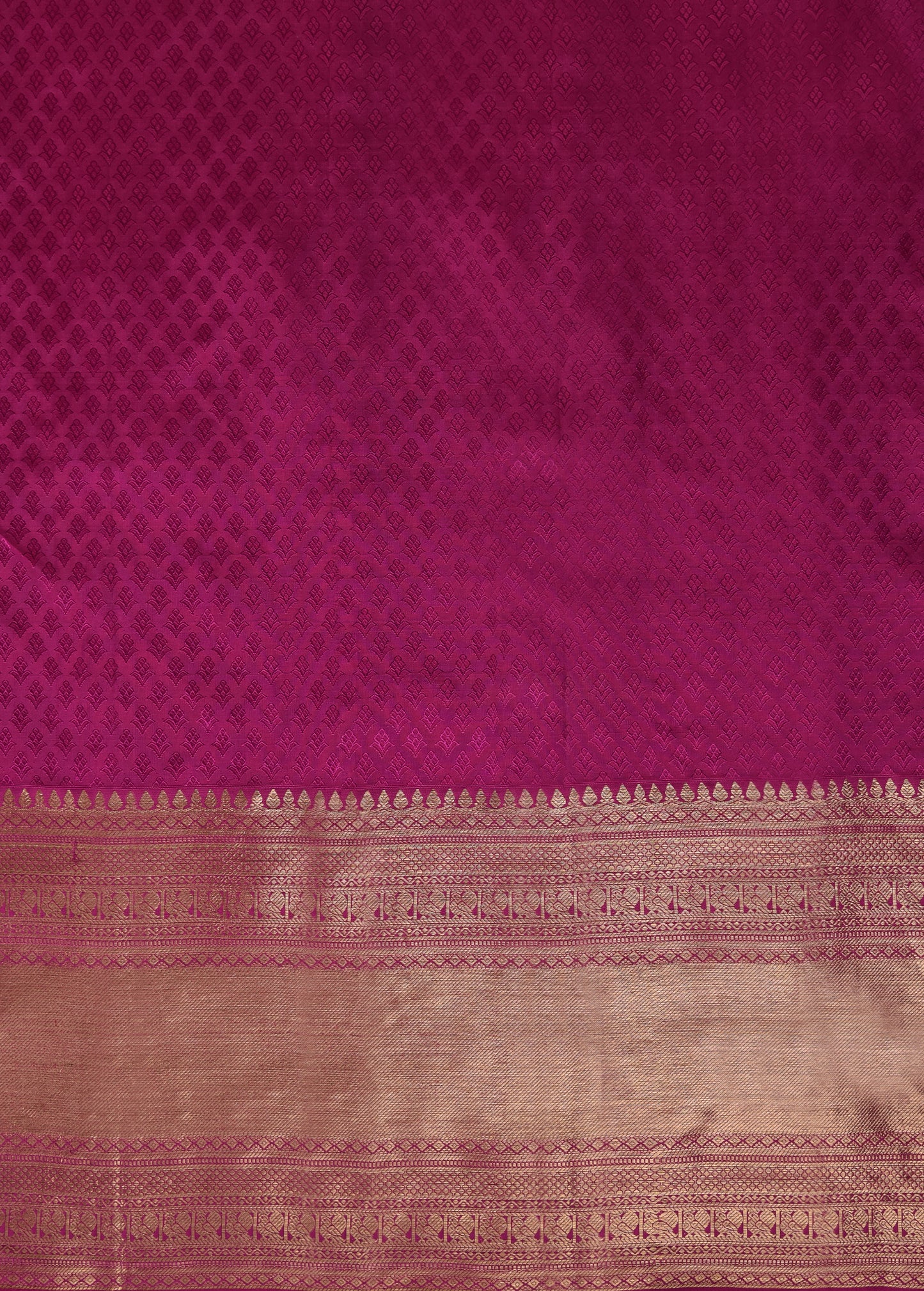 Yellow Silk Kanjeevaram Saree