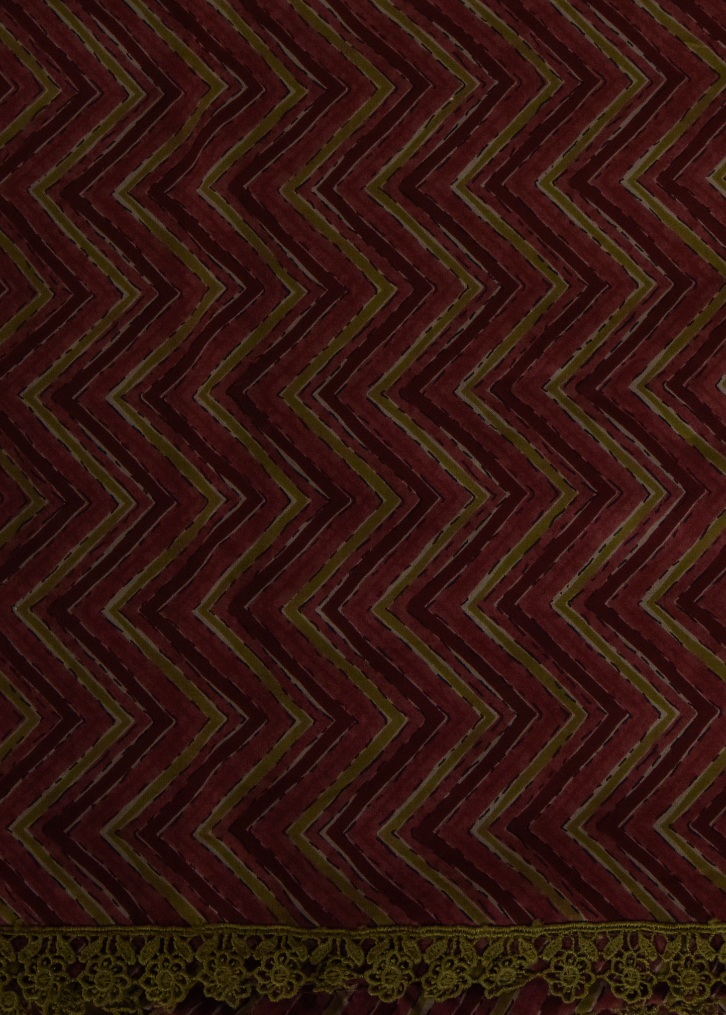 Multicoloured Chanderi Dress Material