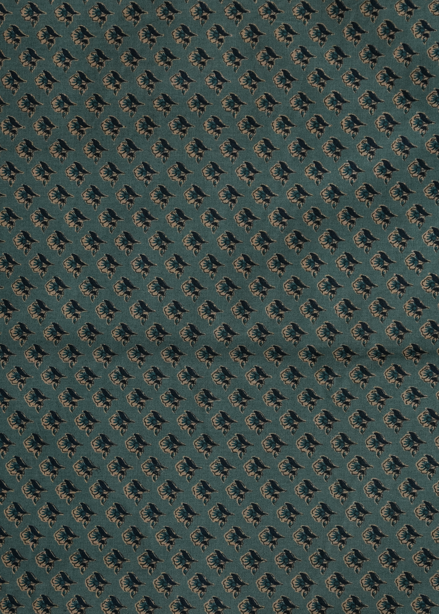Blue Cotton Dress Material