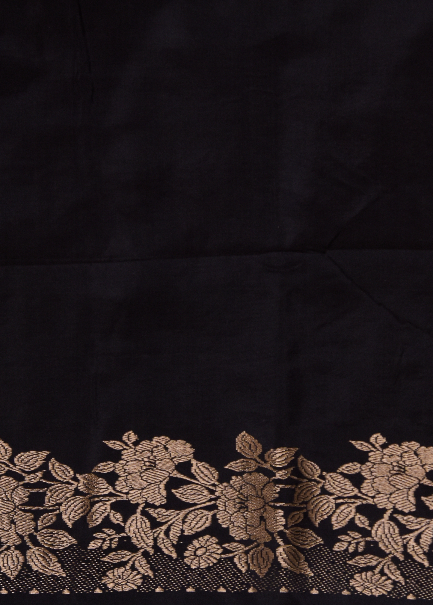 Black Silk Dress Material