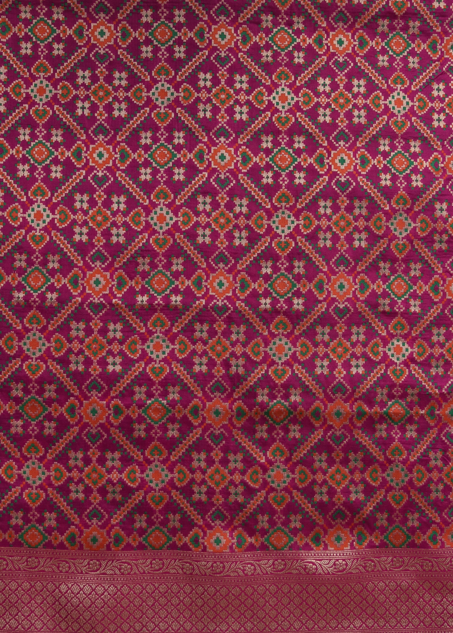 Yellow Silk Banarasi Saree