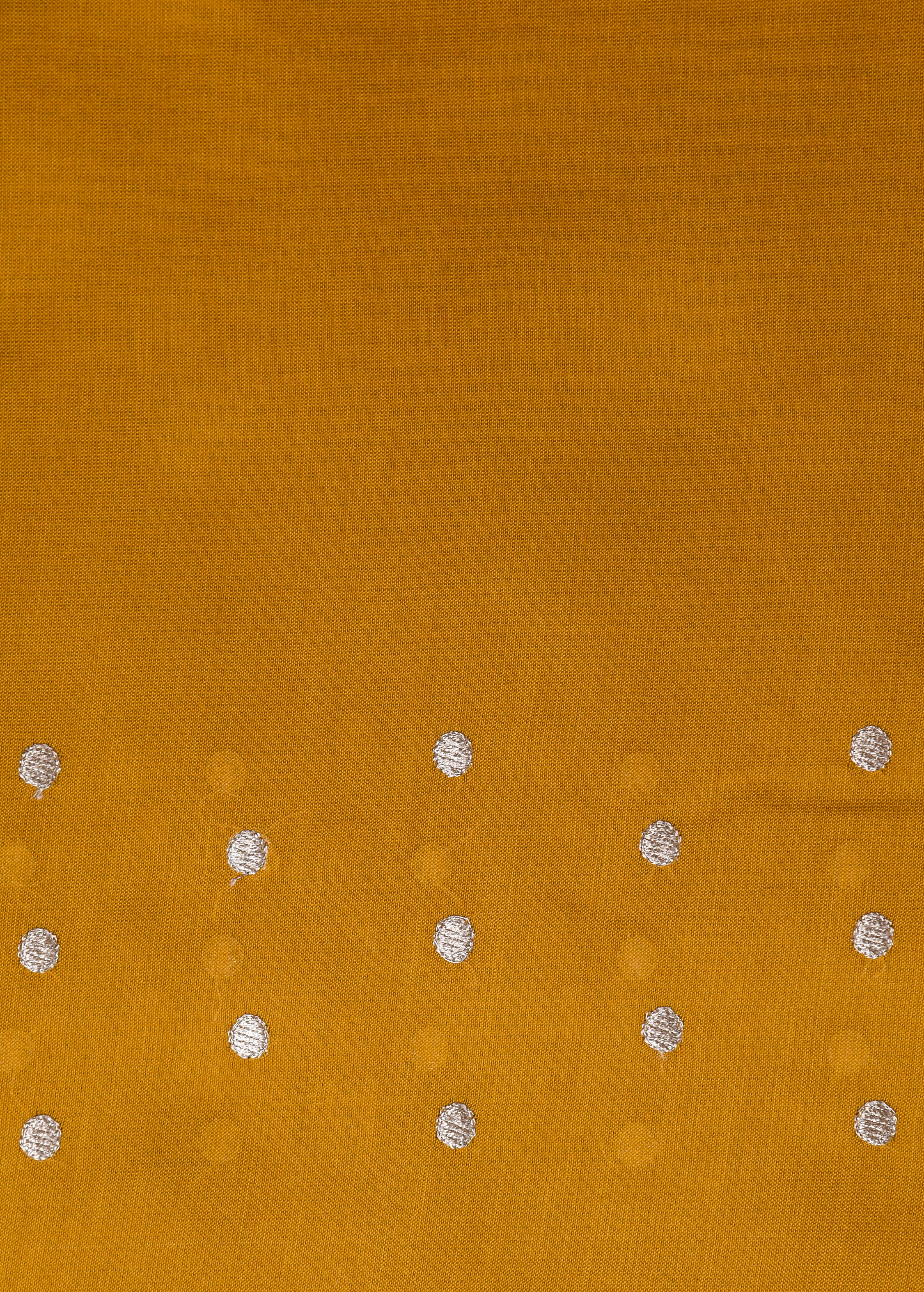 Yellow Cotton Silk Dress Material - Image 5 | Greenways Delhi