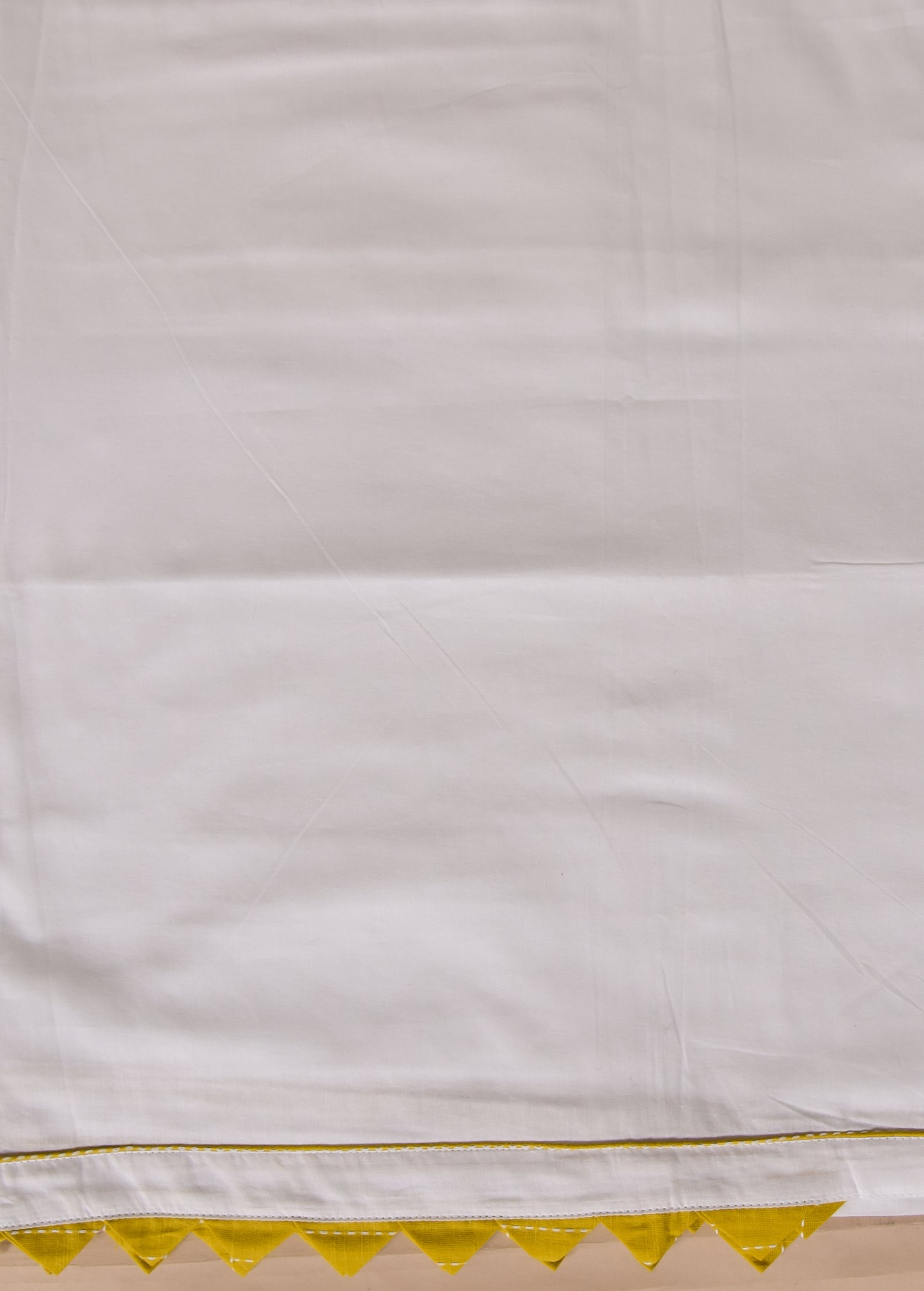 Yellow Cotton Dress Material