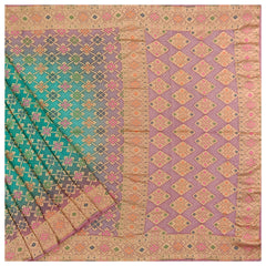 Multicoloured Georgette Bandhani Saree