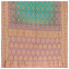 Multicoloured Georgette Bandhani Saree