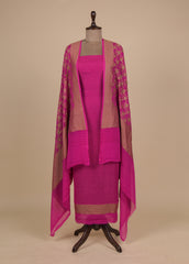 Pink Georgette Dress Material