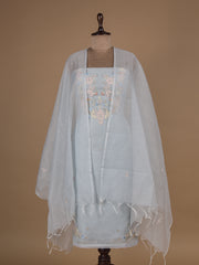 Blue Kota Cotton Dress Material