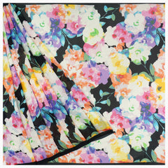 Multicoloured Georgette Printed Saree